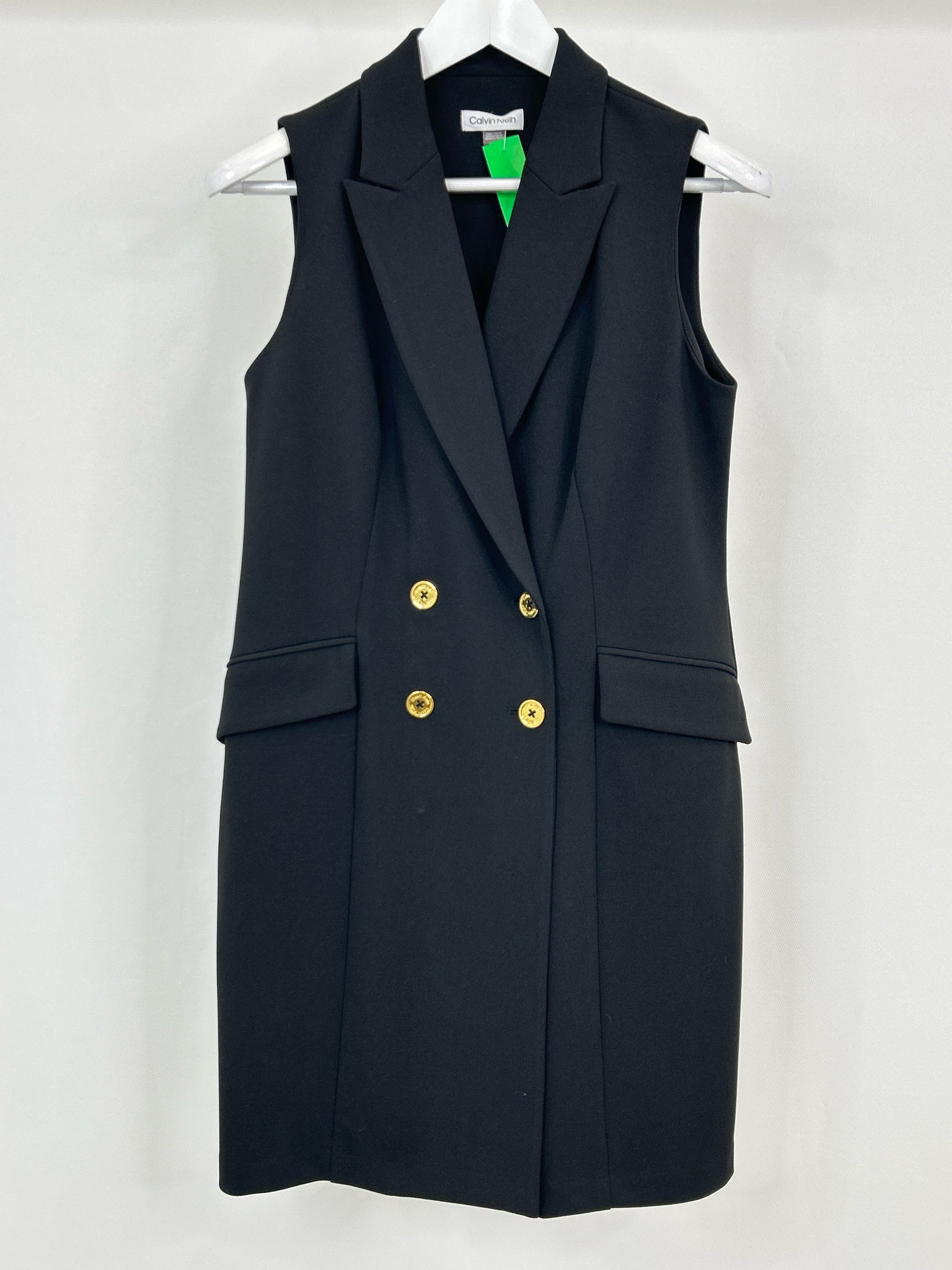 CALVIN KLEIN Size 8 Black Women Dress