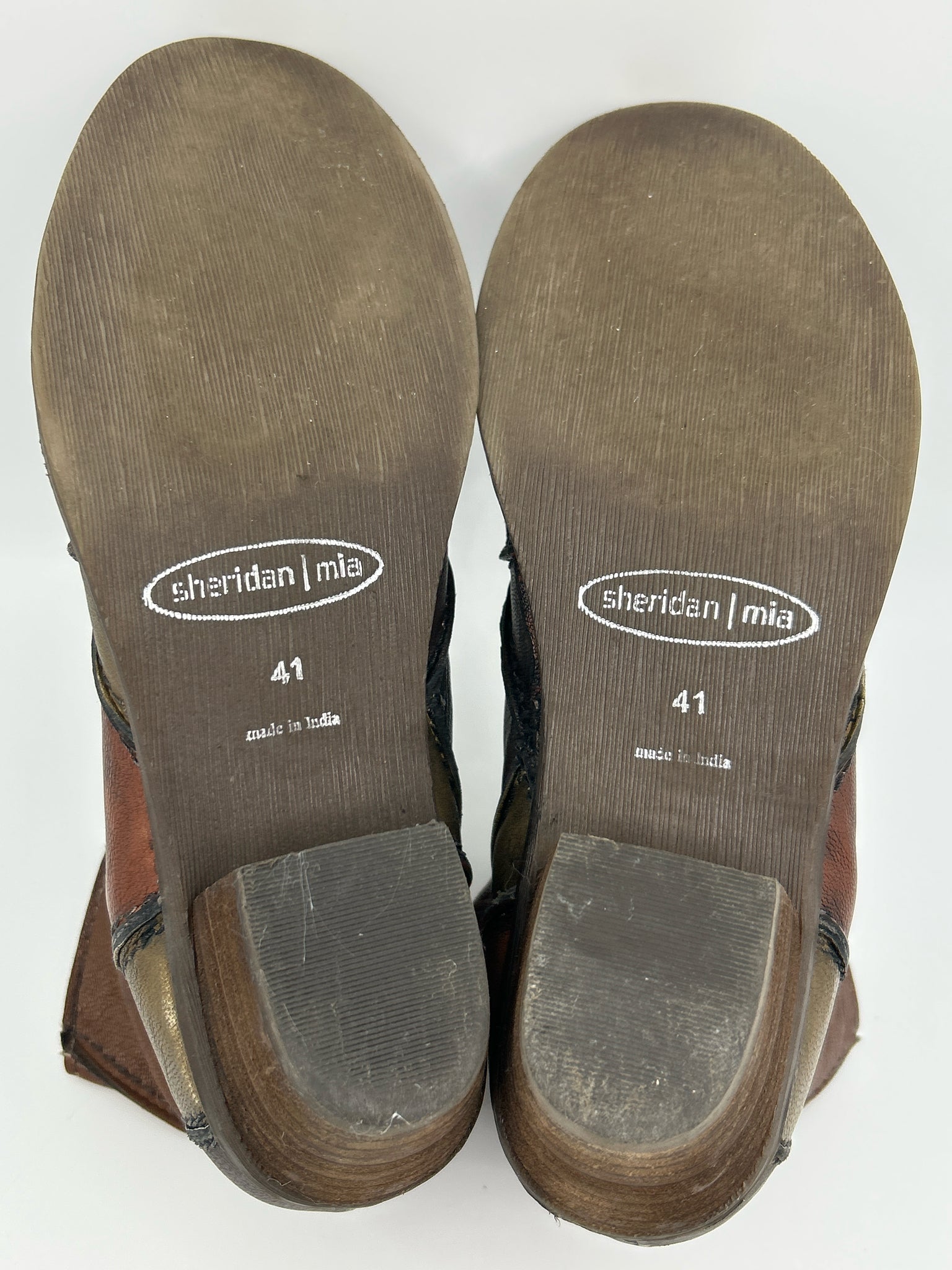 SHERIDAN MIA Size 11 Brown Women Booties