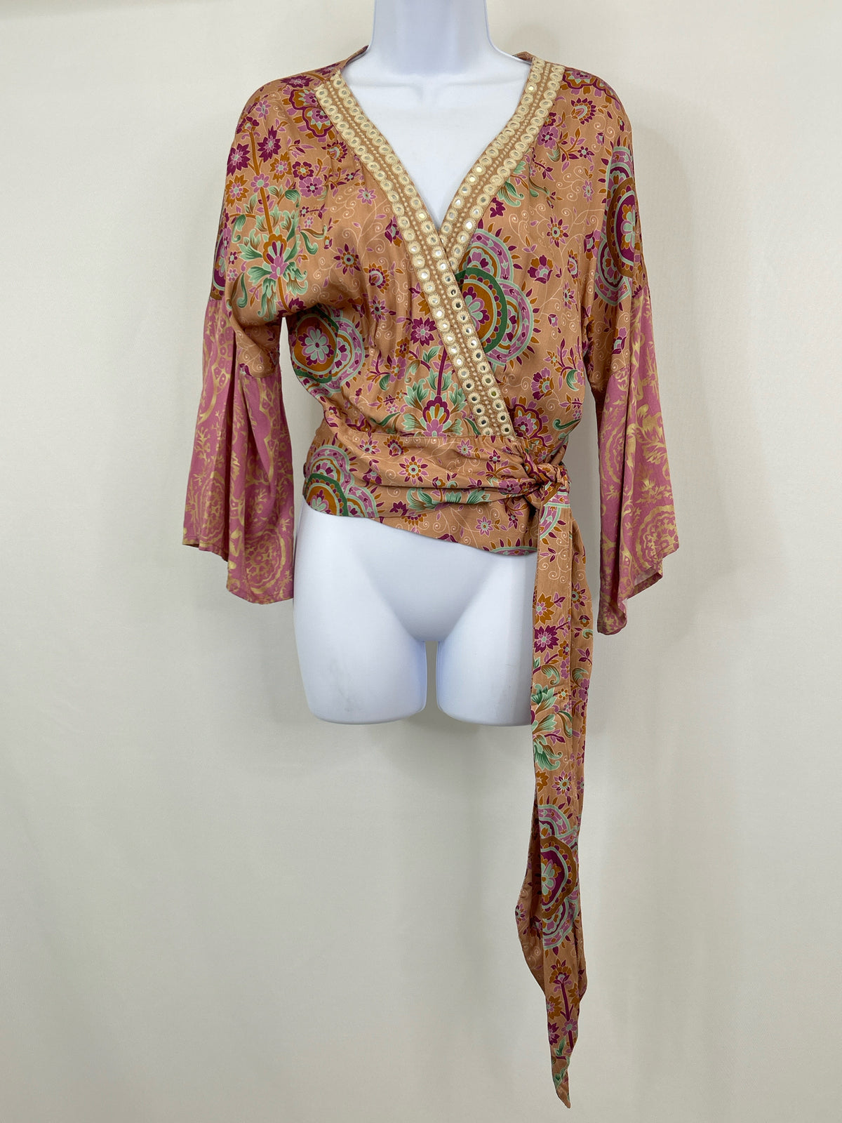 NEKANE NKN Size M Sand Women Top NWT