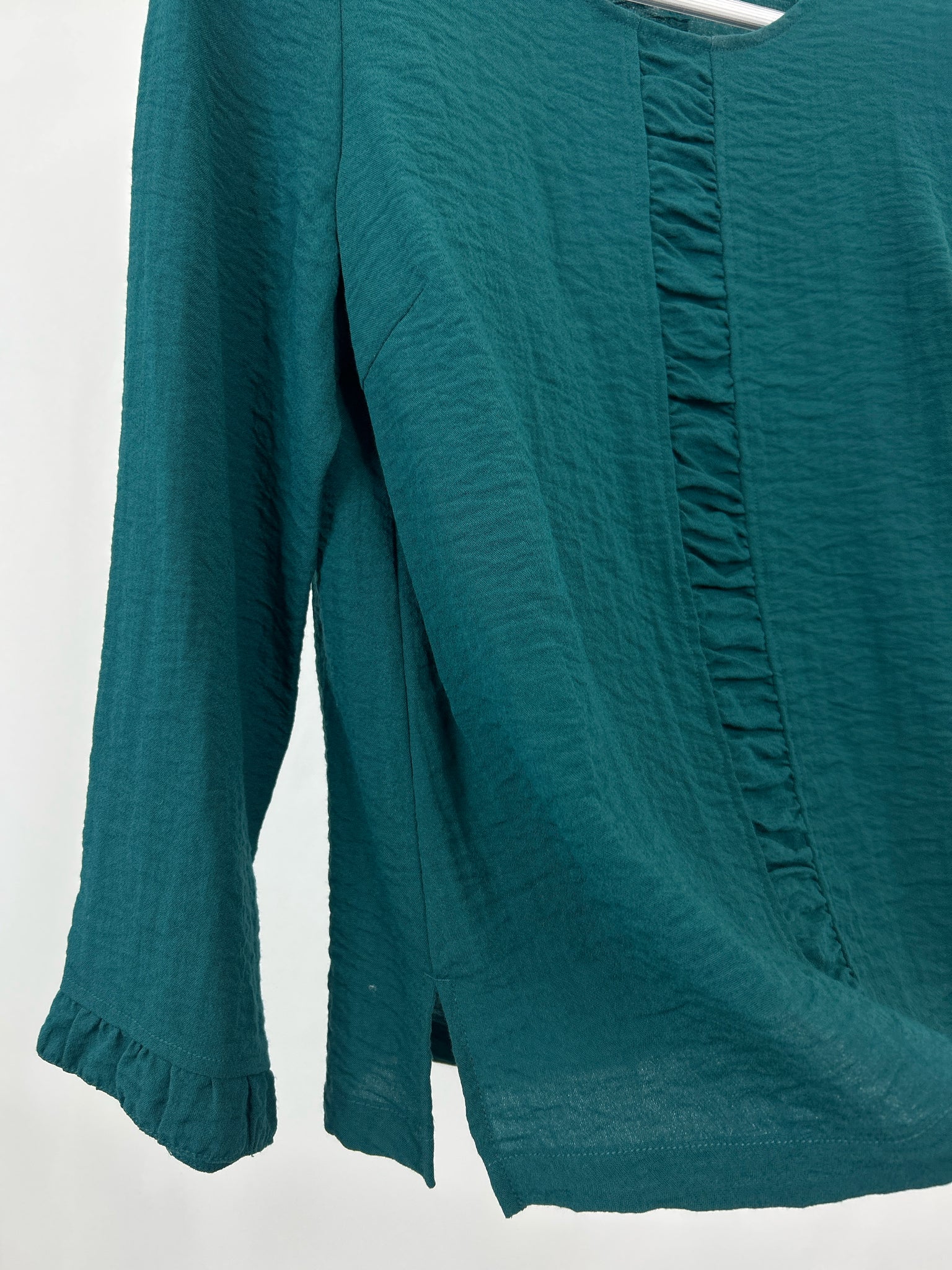 HABITAT Size S Green Women Top NWT