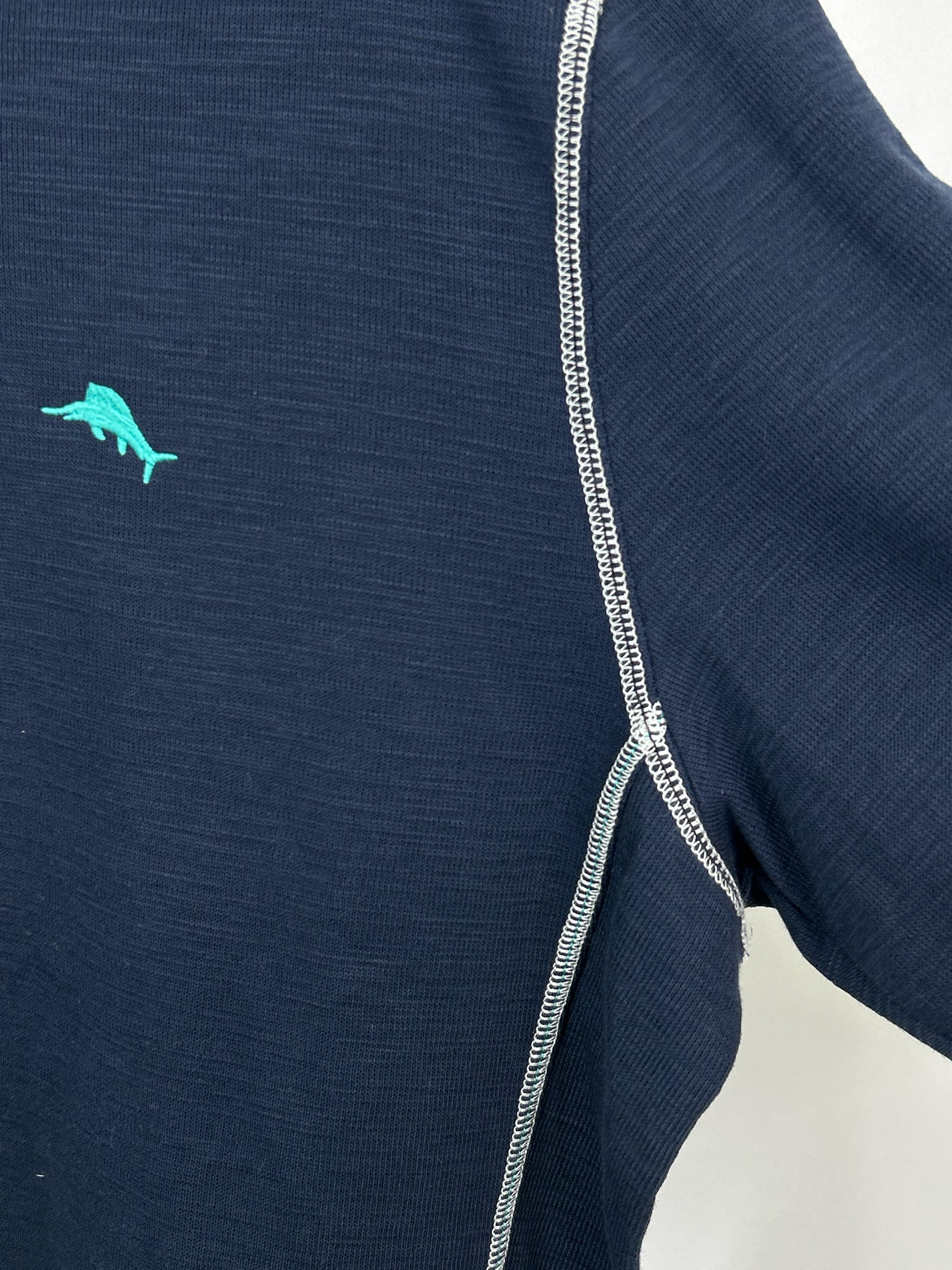 TOMMY BAHAMA Size XL Navy Women Sweatshirt NWT