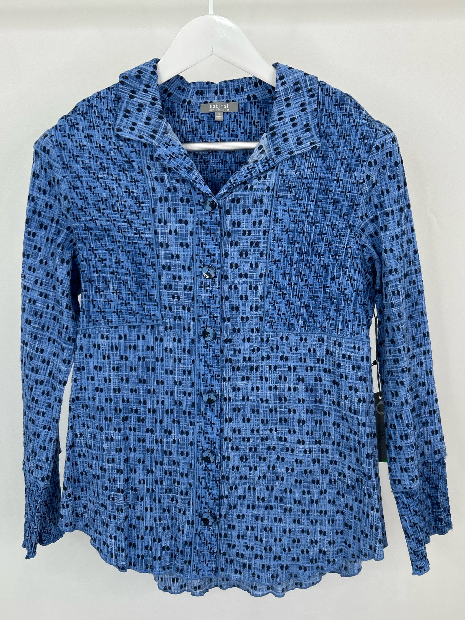 HABITAT Size S Blue Women Tunic