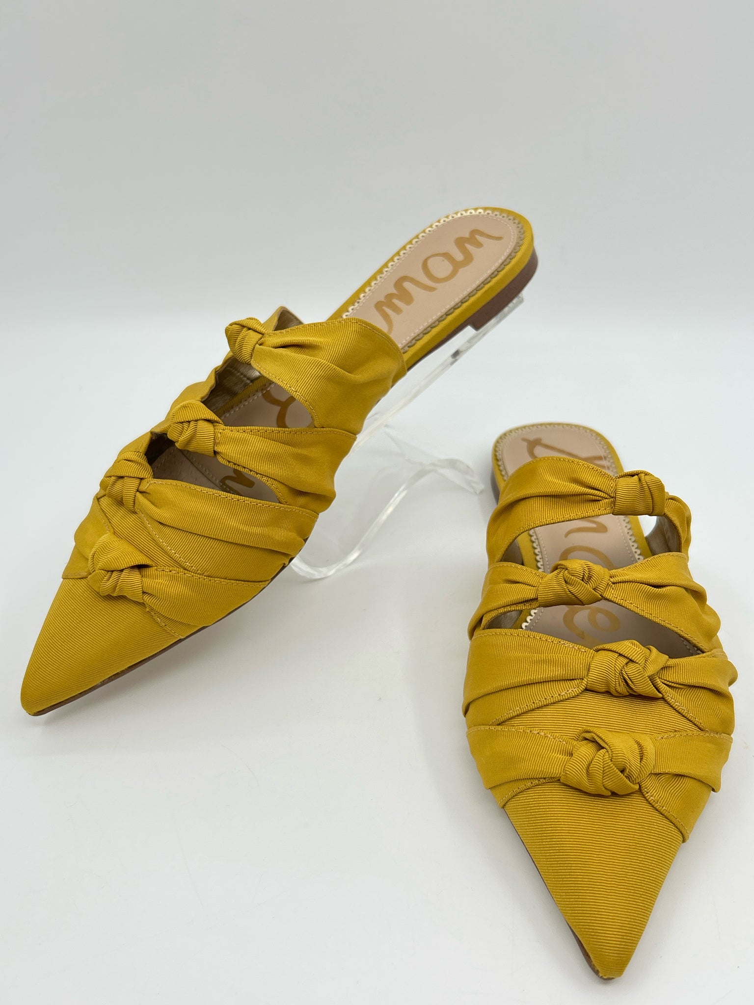 SAM EDELMAN Size 10M Gold Women Flats