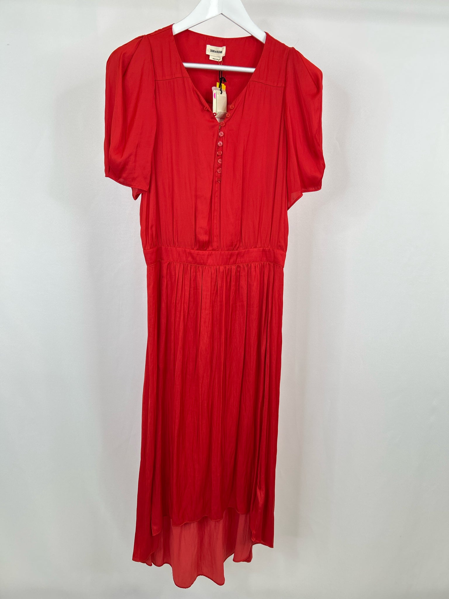 ZADIG&VOLTAIRE Size L Red Women Dress