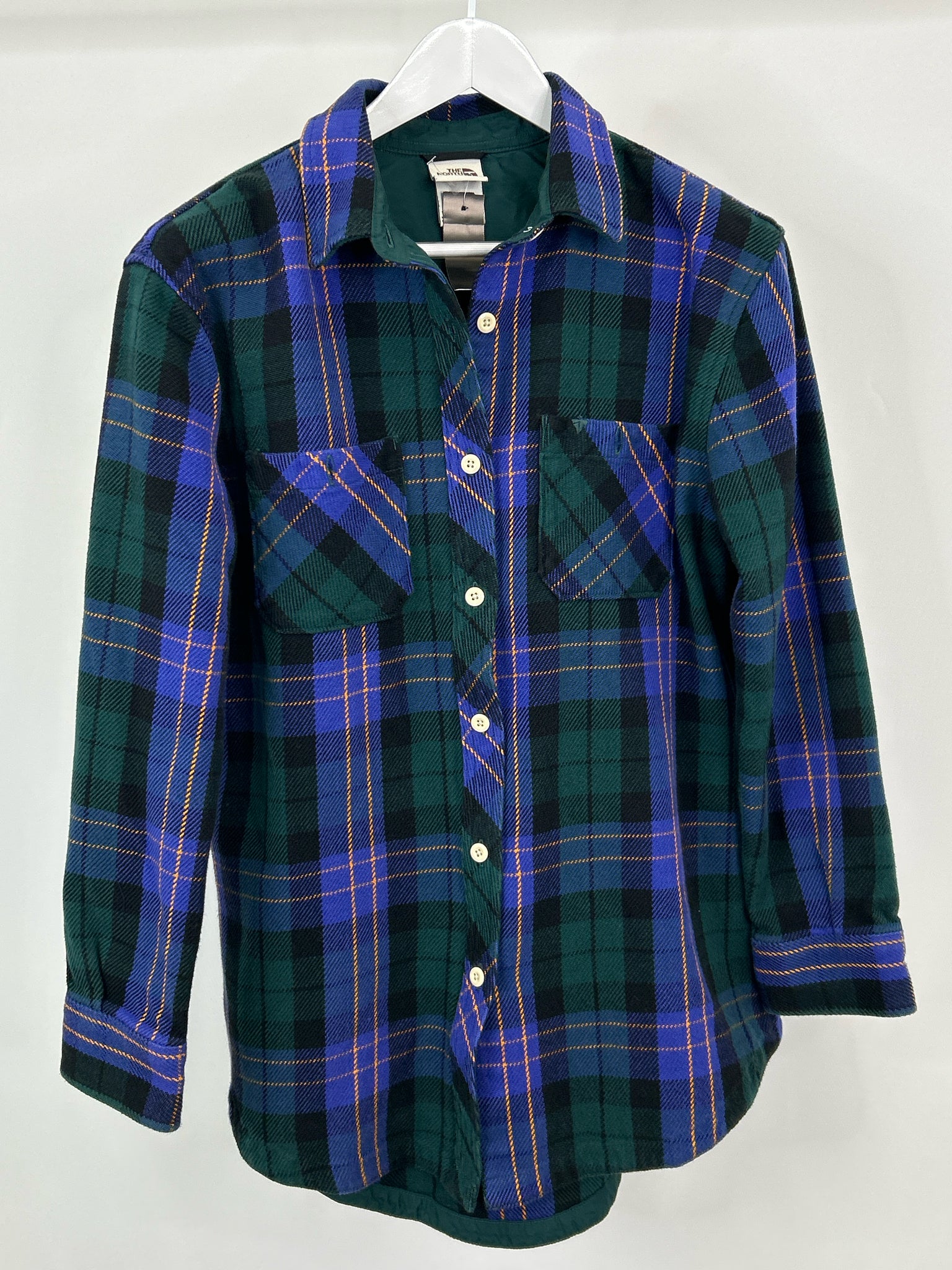 THE NORTH FACE Size M Purple and green Women Shirt