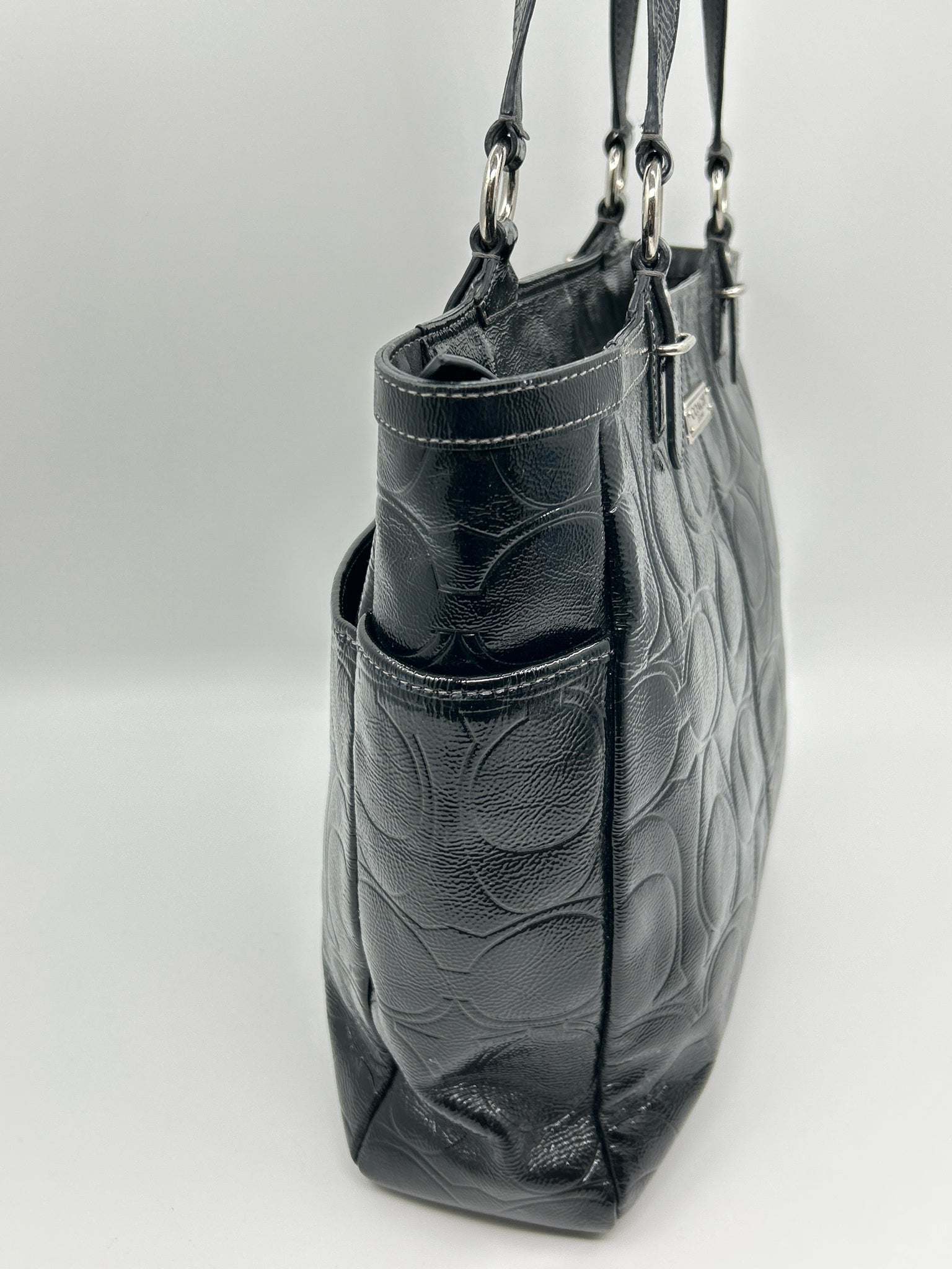 COACH Black Womens Tote