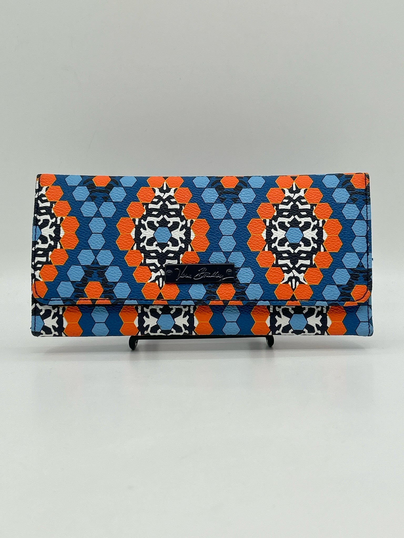VERA BRADLEY Blue Print Women Purse & Wallet Set