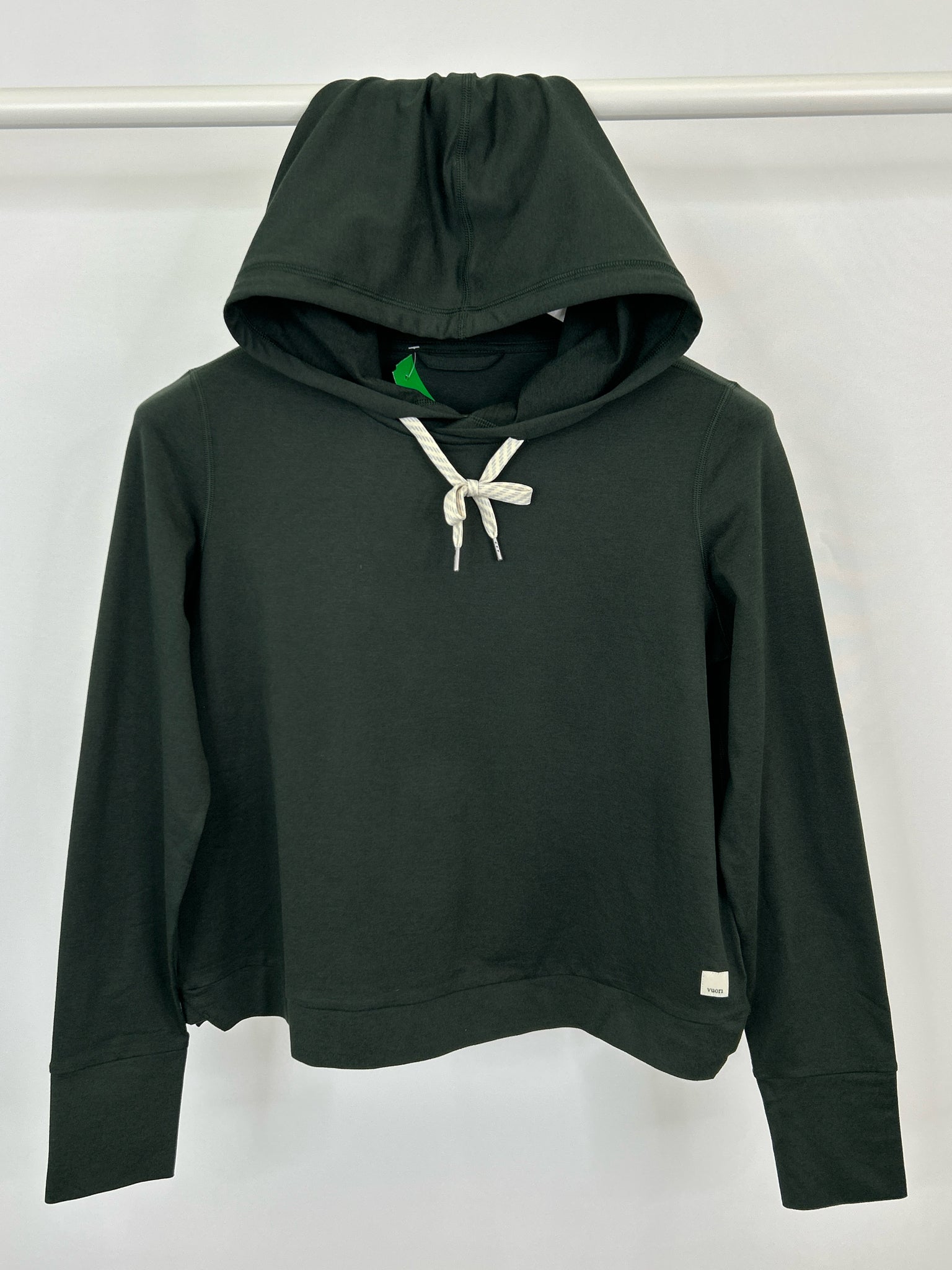 VUORI Size S Dark Green Women Hoodie