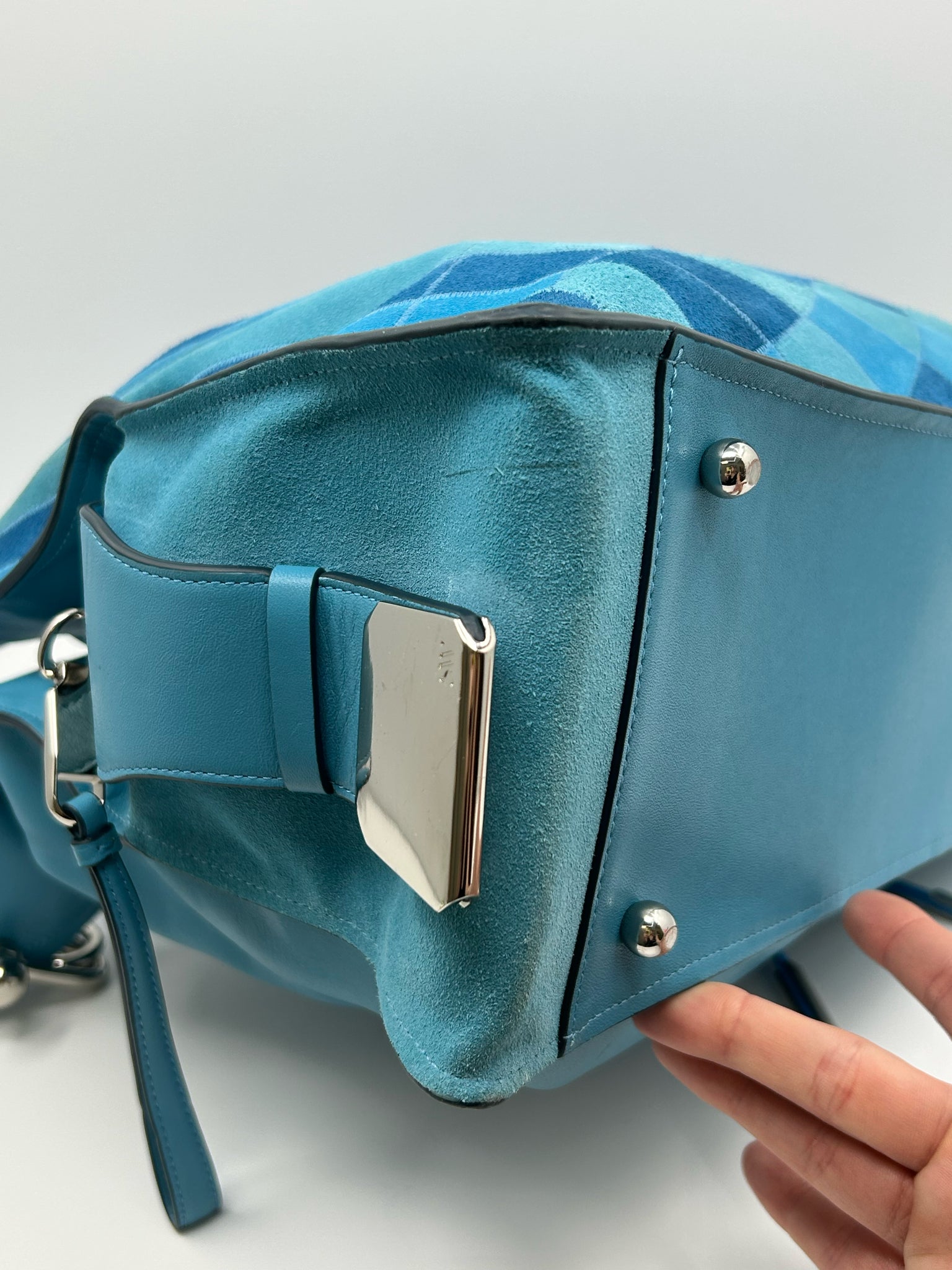 STUART WEITZMAN Blue Women Purse