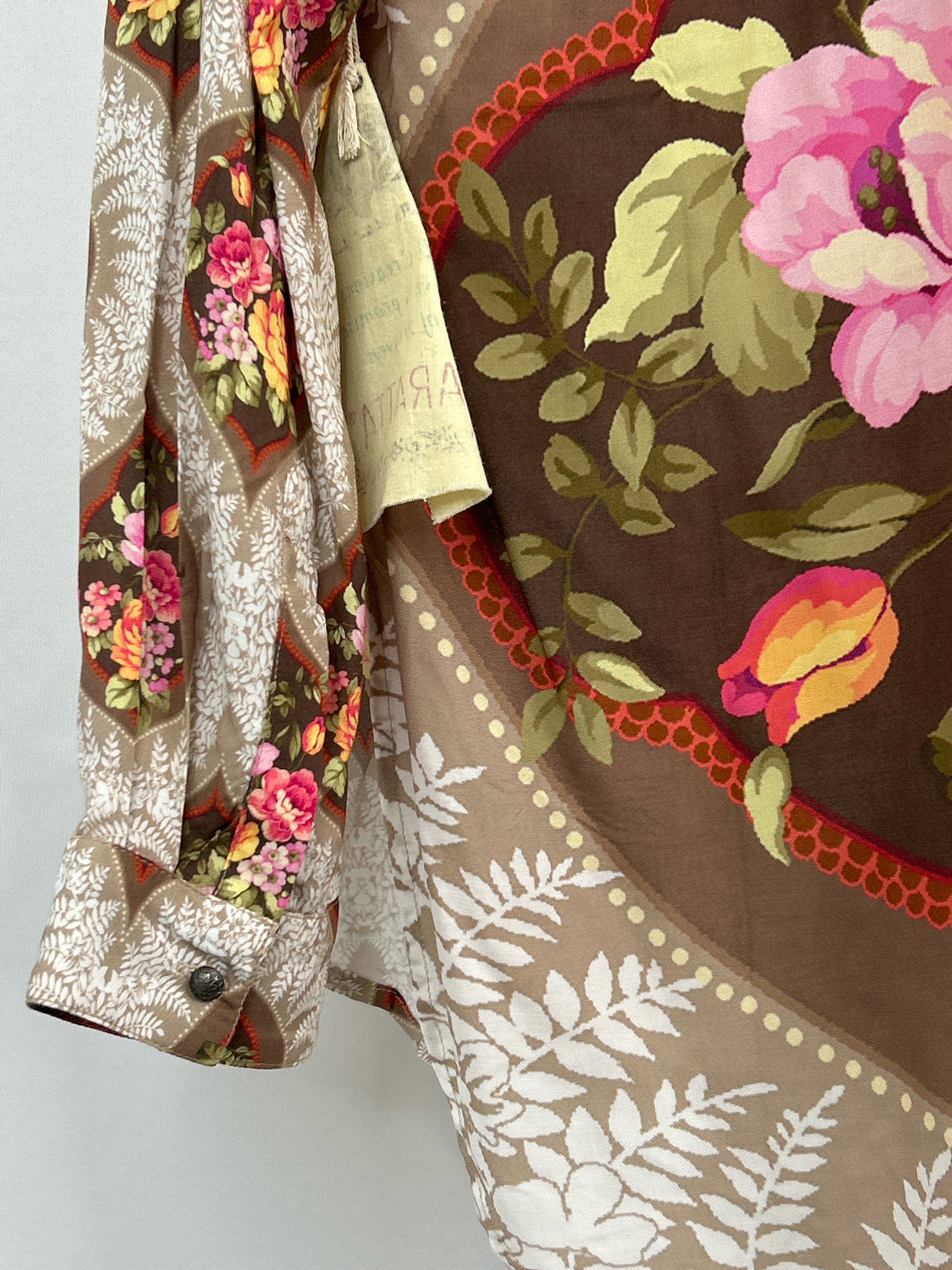 ARATTA SILENT JOURNEY Size S Brown floral Women Shirt