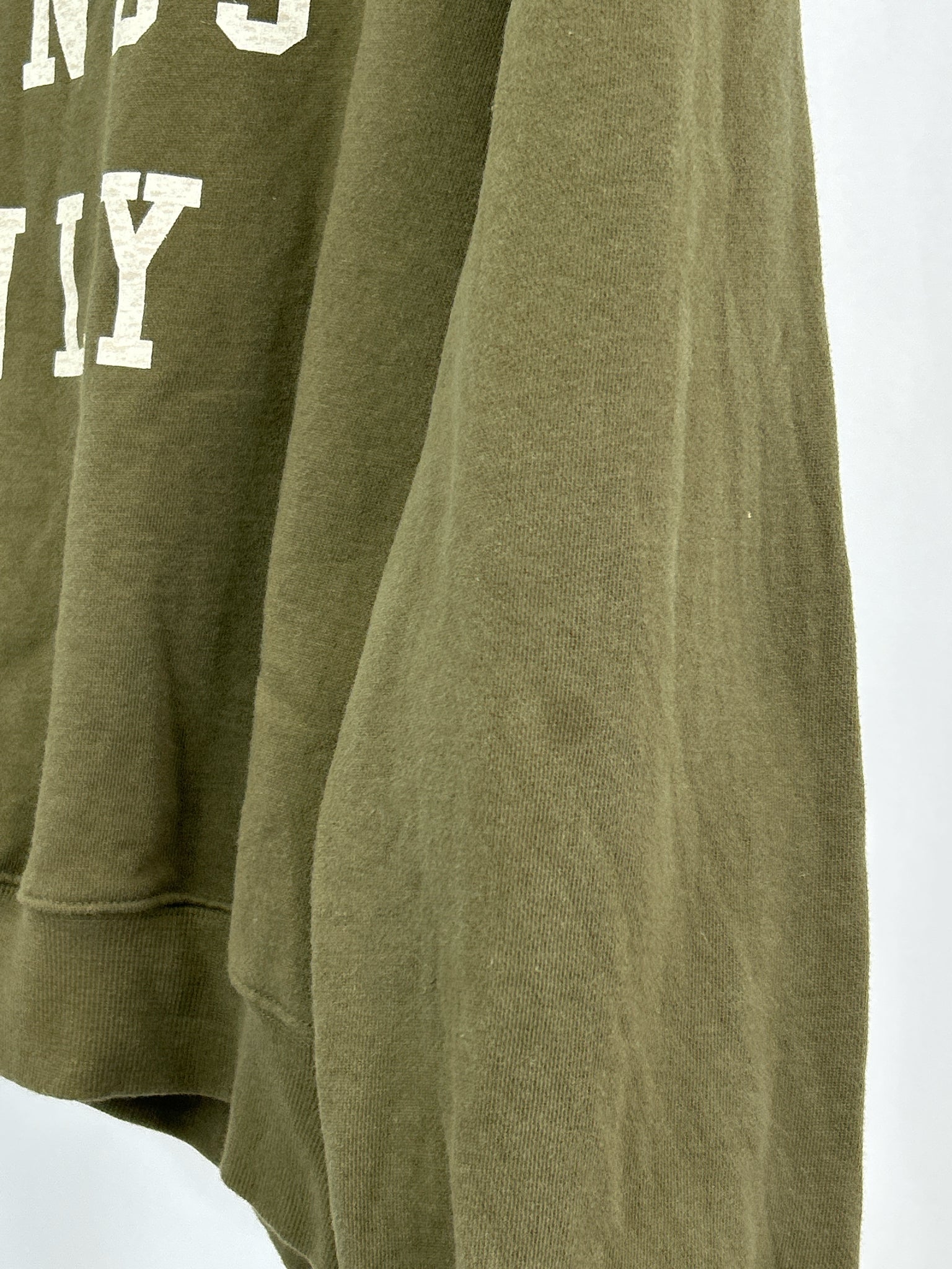 PILCRO Size XL Olive Green Women Sweatshirt