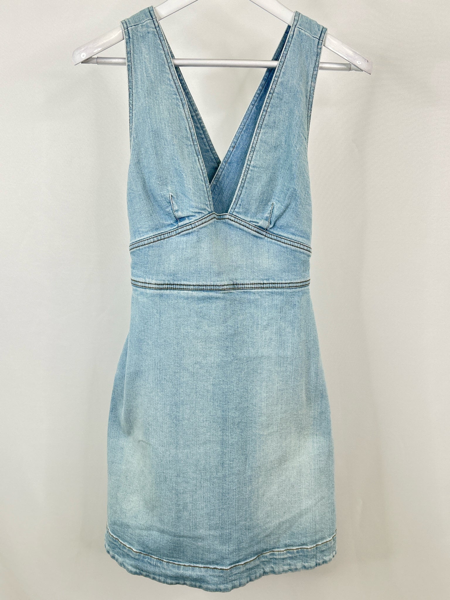 Stella McCartney Size S/M Blue Denim Women Dress