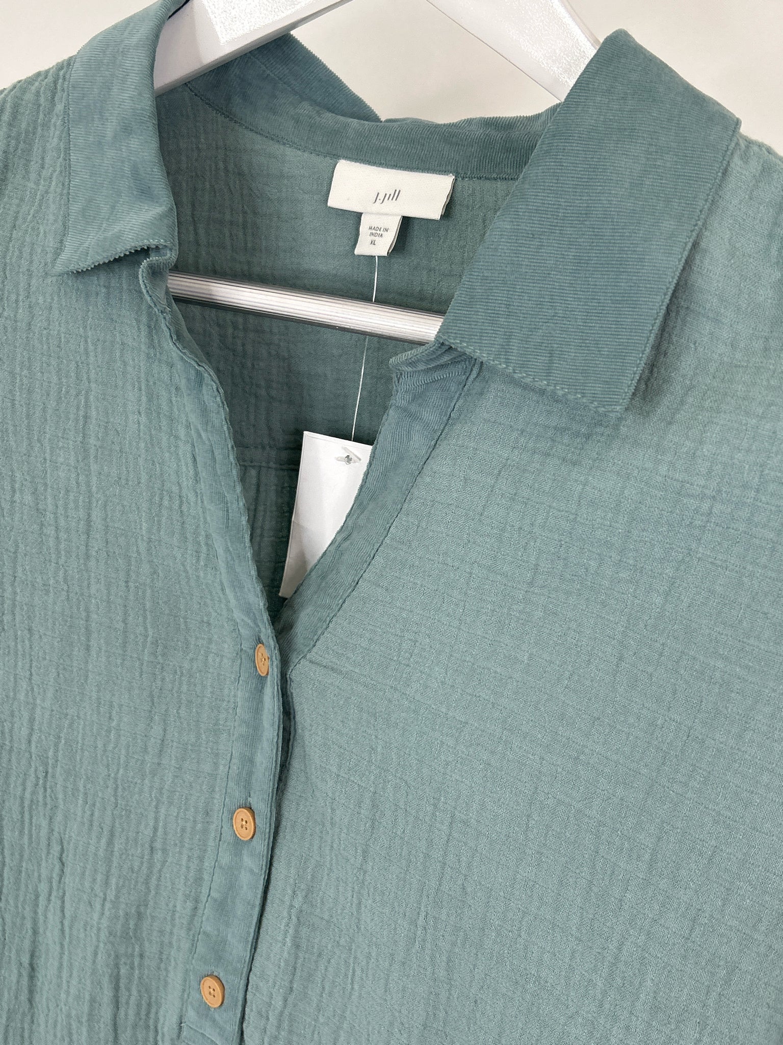 J. Jill NWT Size XL Seafoam Green Women Top
