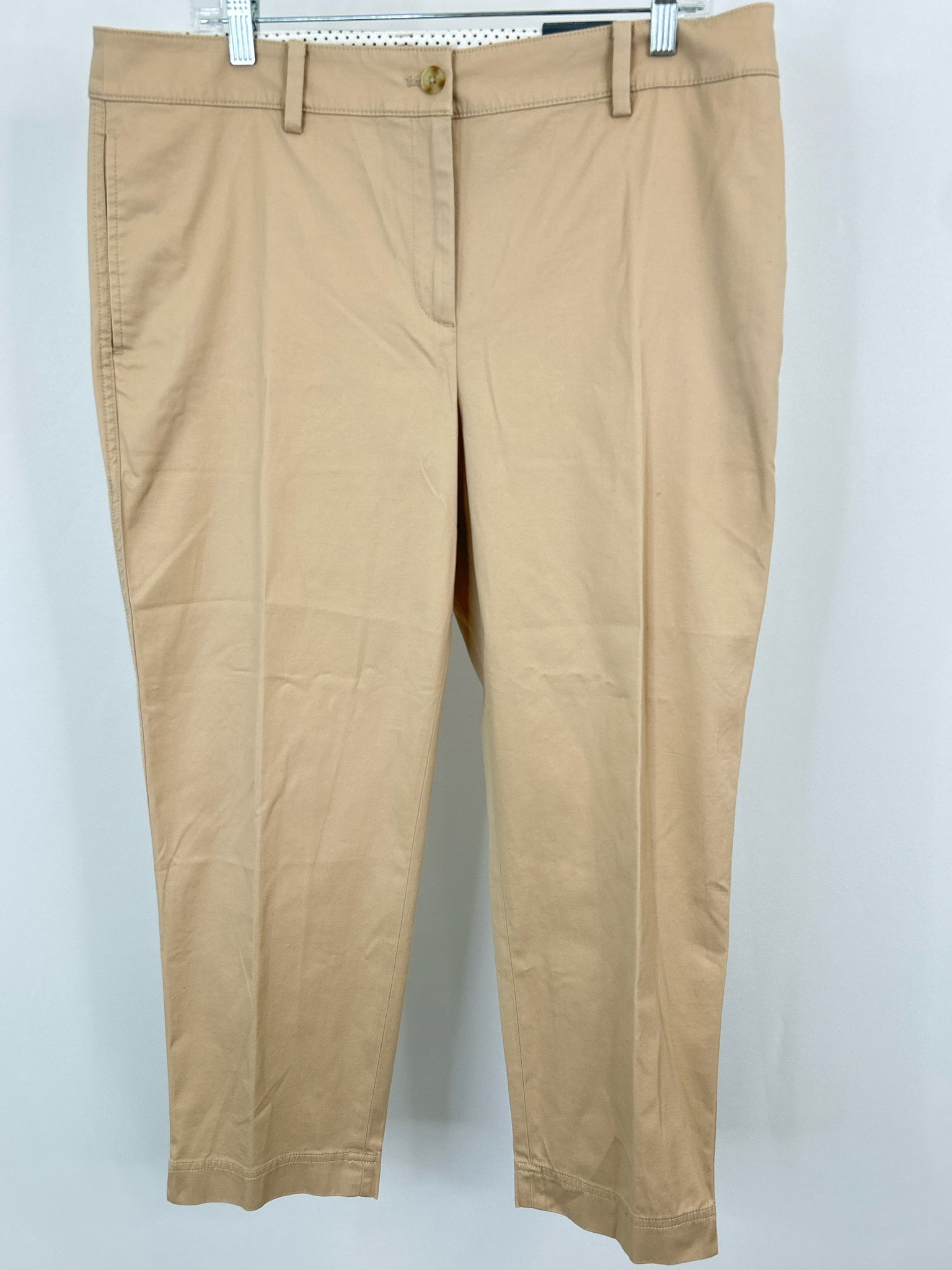 TALBOTS Size 14 Beige Women Pants NWT