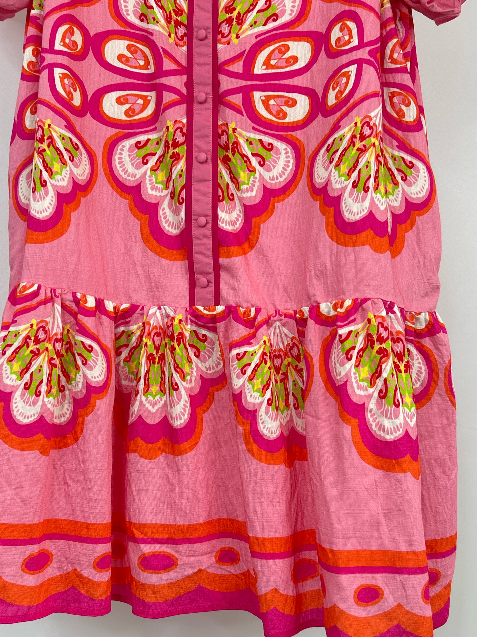 UMGEE Size M Pink Print Women Dress