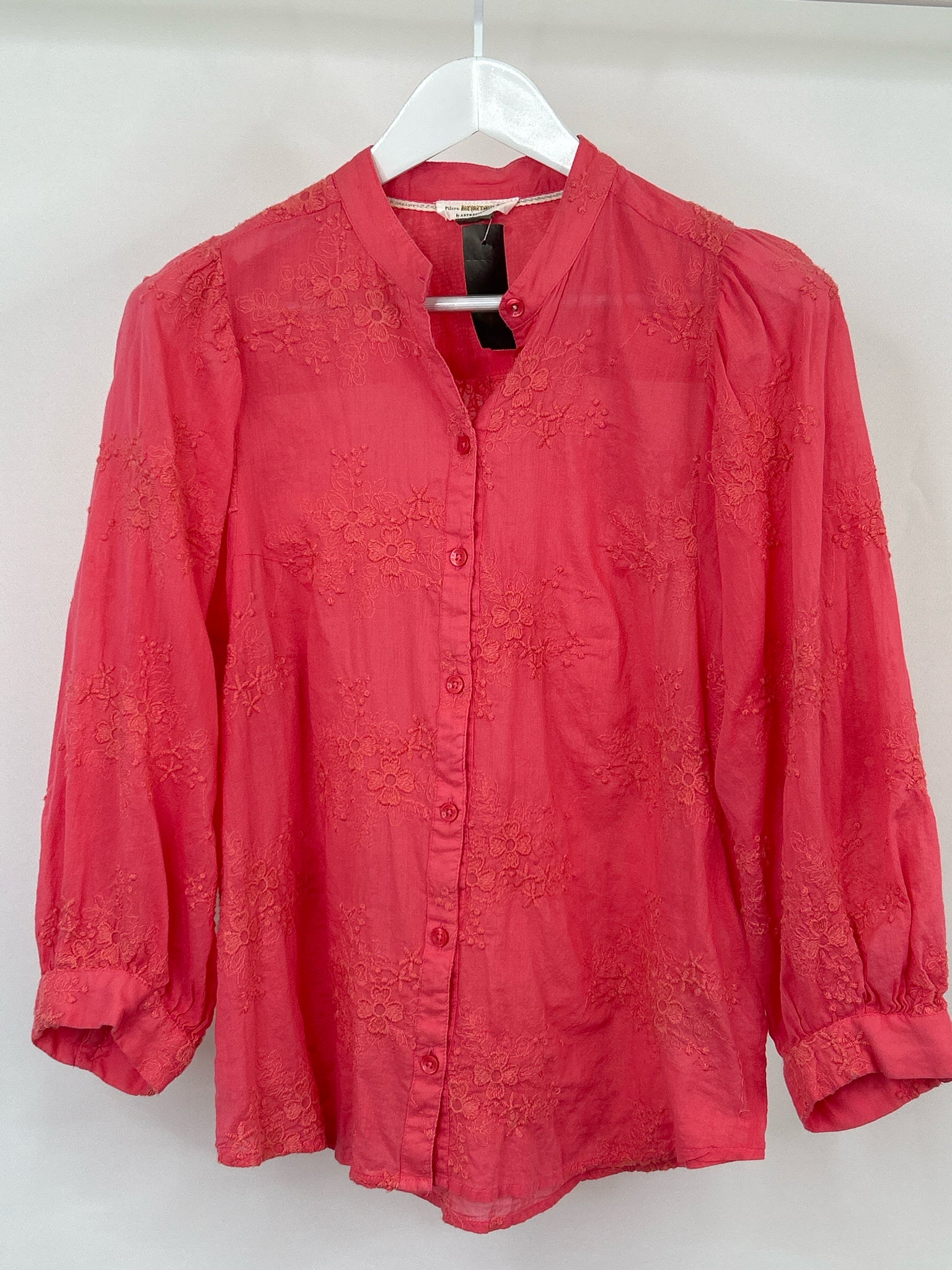 PILCRO Size M salmon Women Blouse