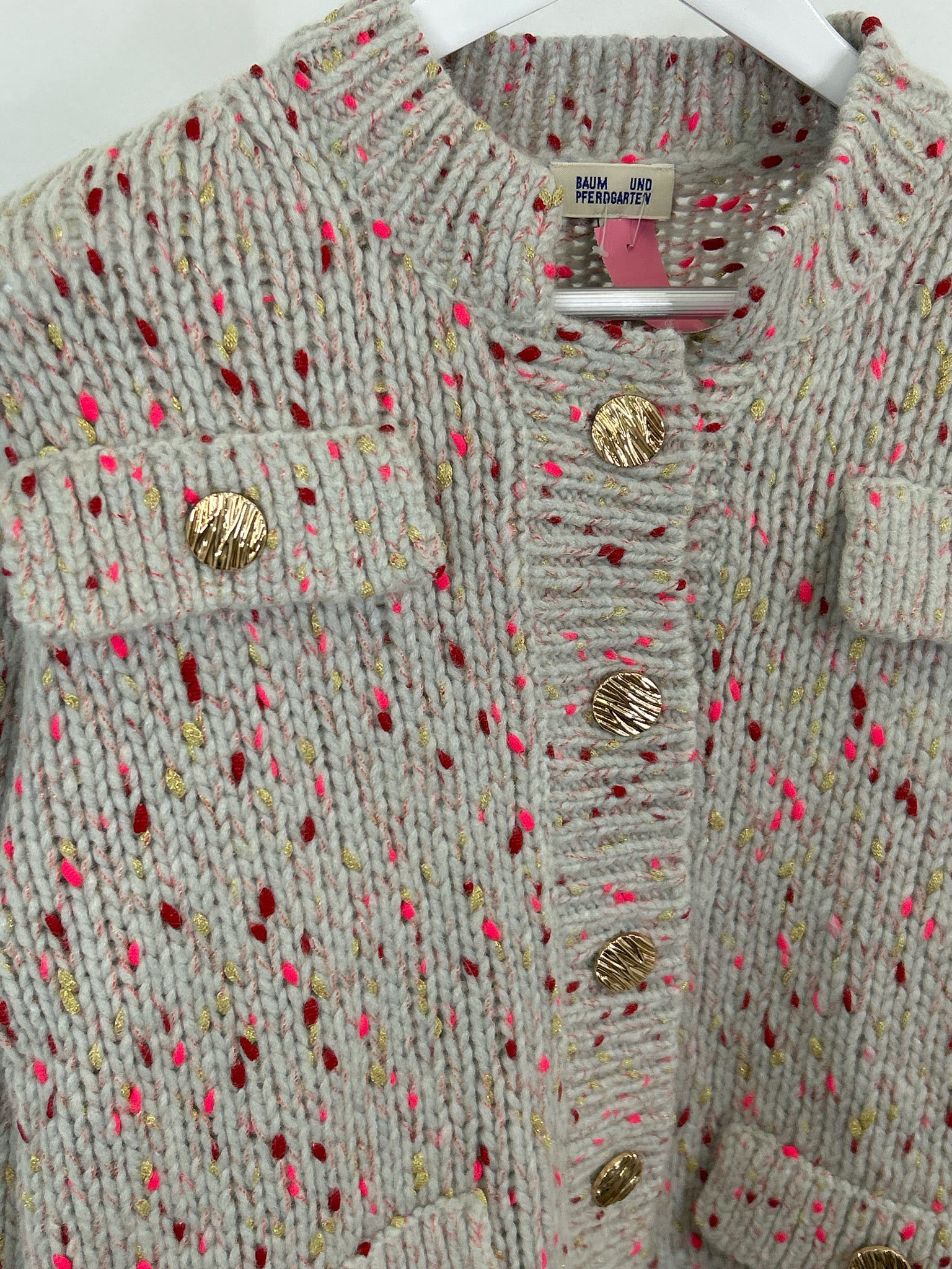 BAUM UND PFERDGARTEN Size XS Grey Women Cardigan