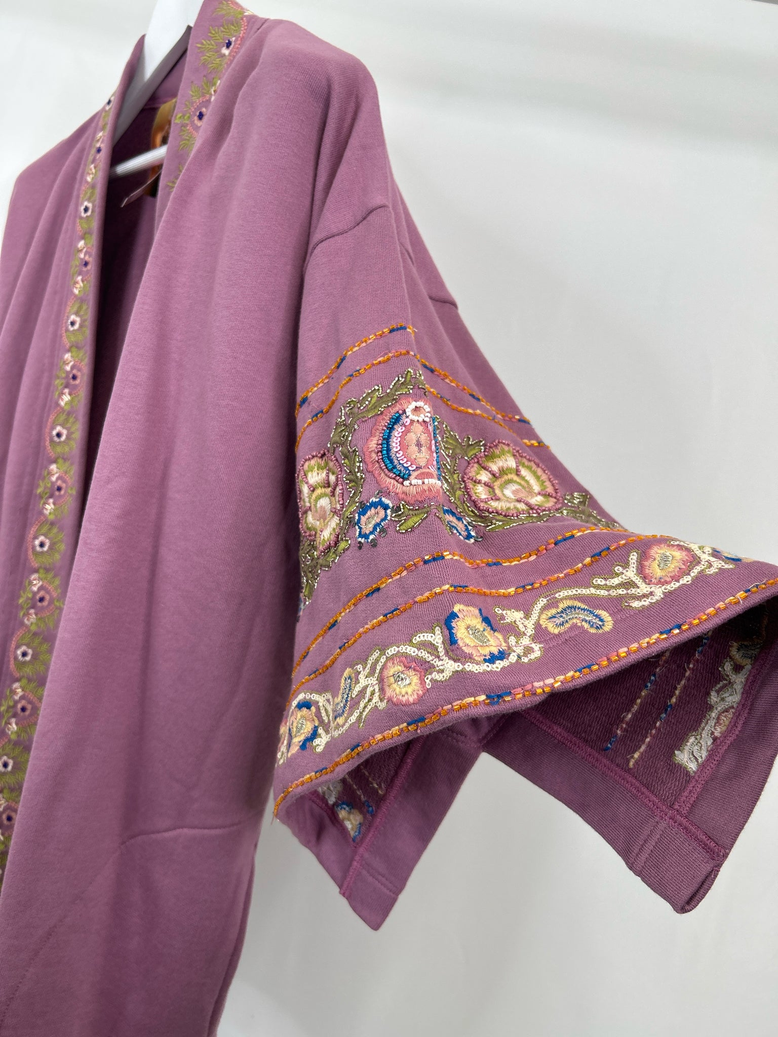 ARATTA SILENT JOURNEY Size S Lavender Women Kimono