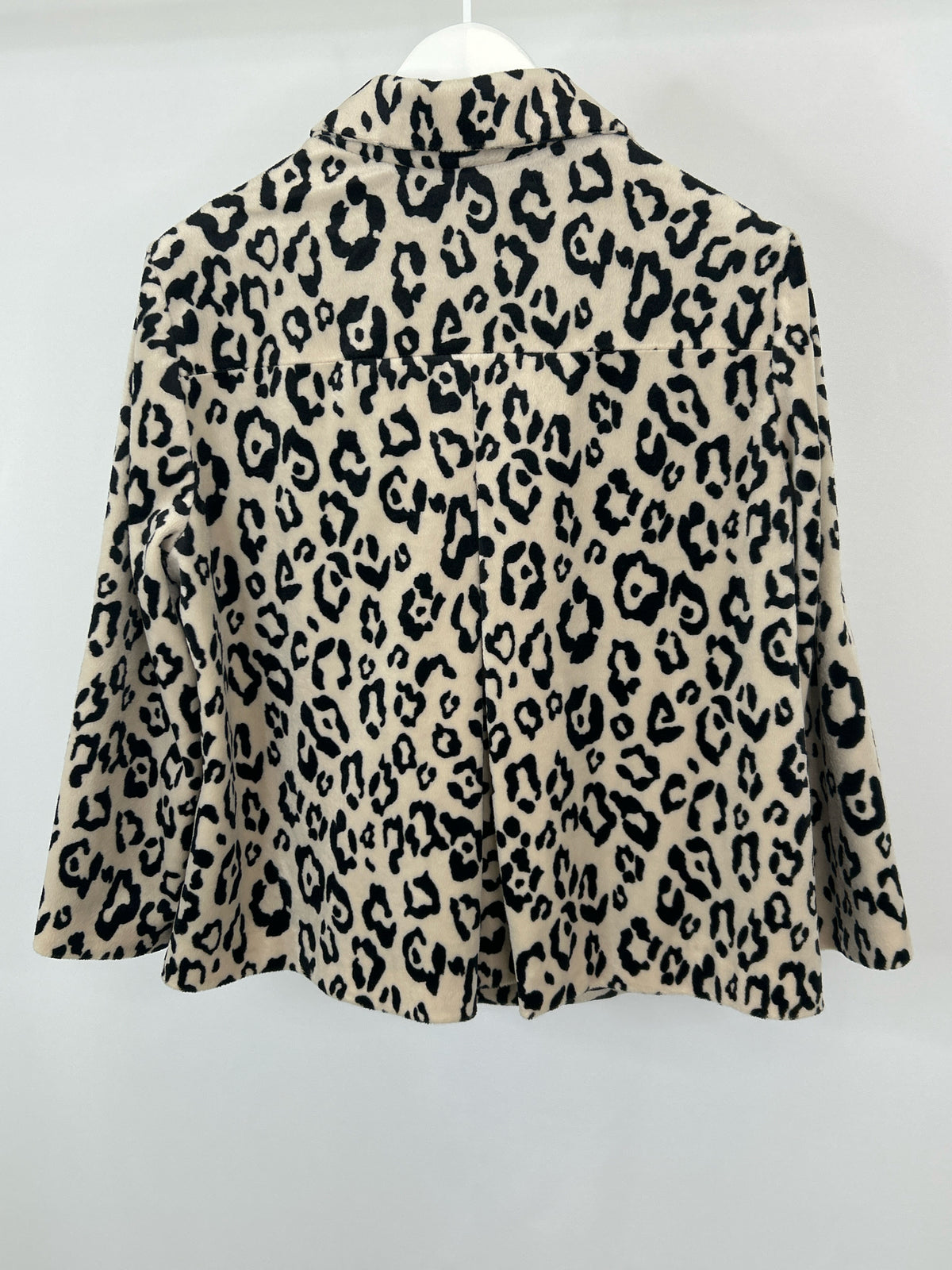 CHICO'S Size L Animal Print Women Jacket