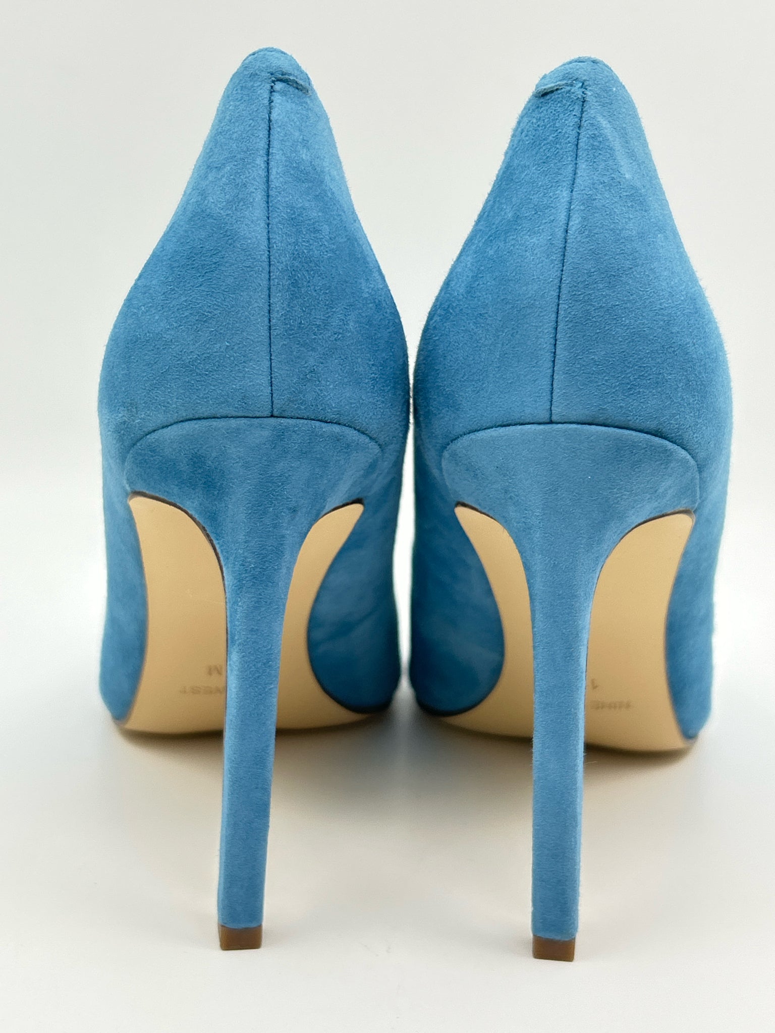 NINE WEST Size 11M Blue Women Pumps