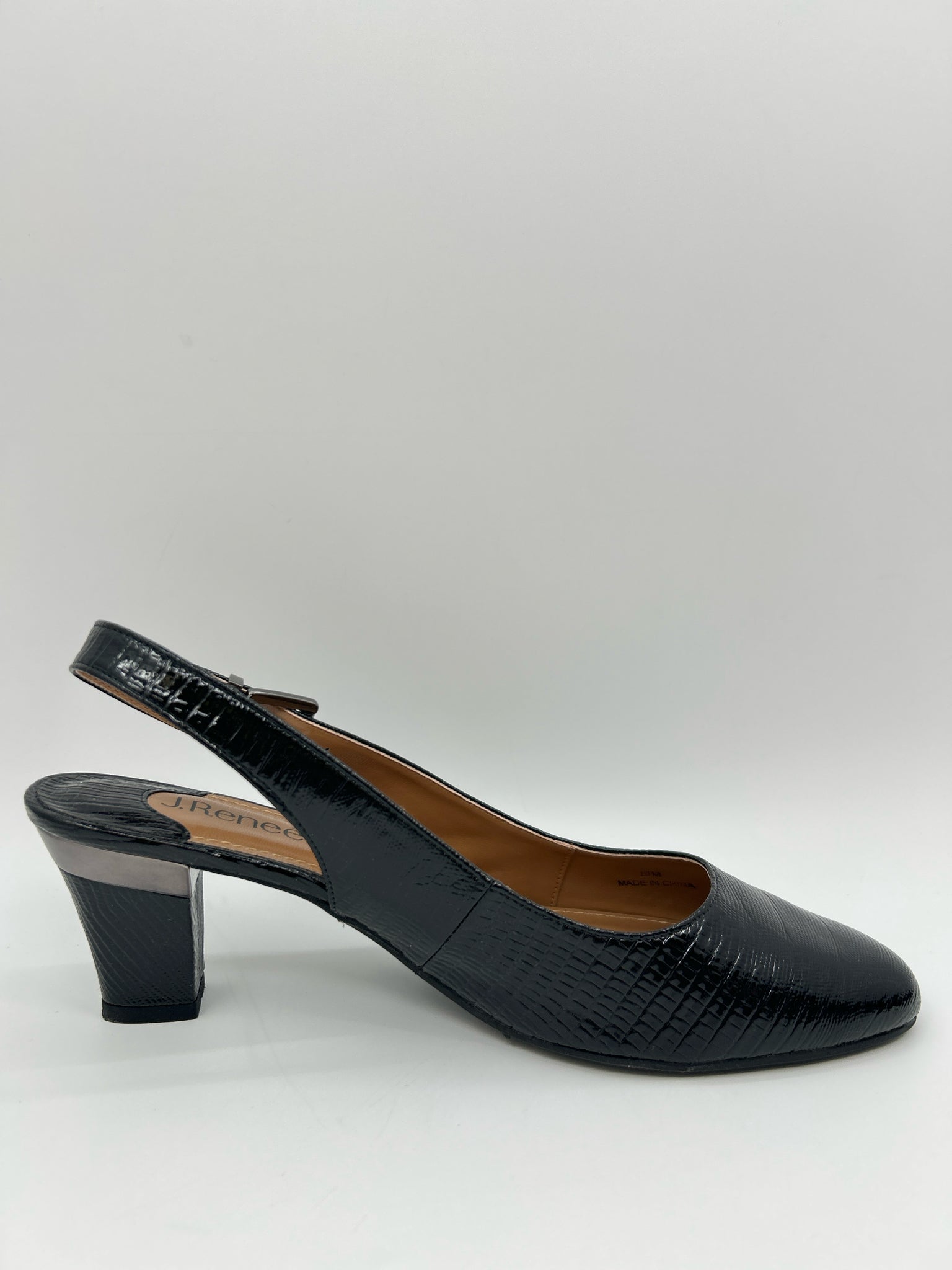 J. RENEE Size 10 Black Women Pumps
