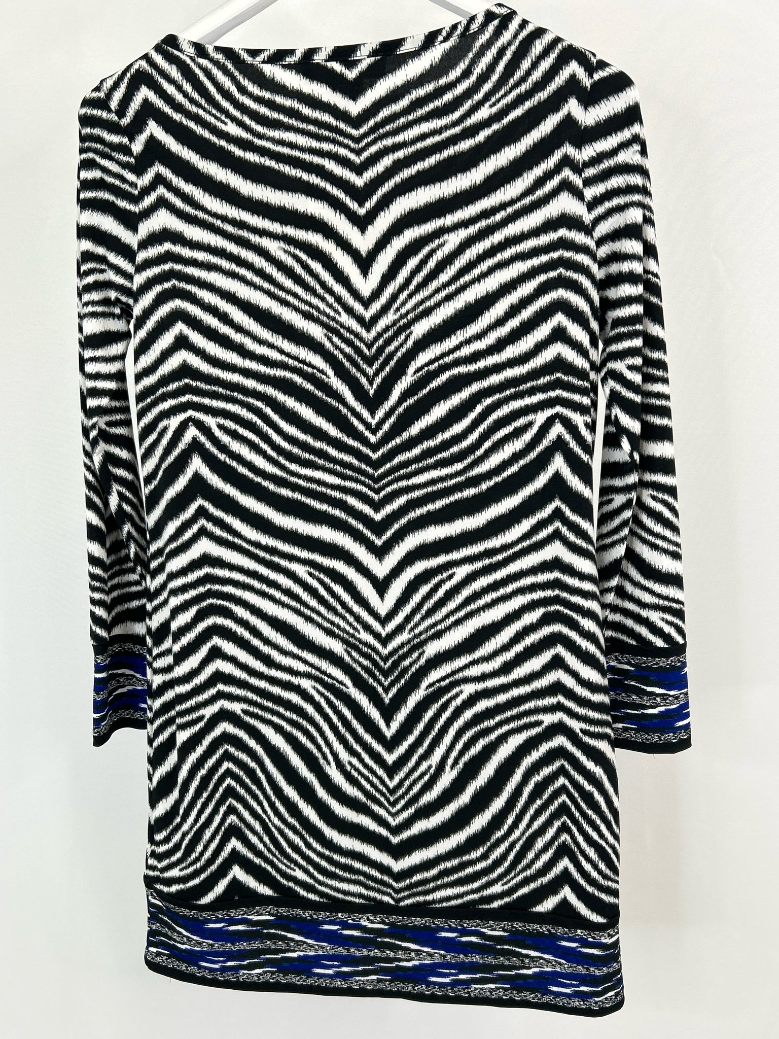 MICHAEL MICHAEL KORS Size PM Black Print Women Dress NWT