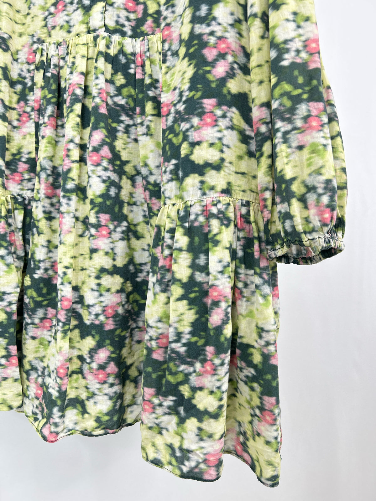 HOFMANN Size 44 Green Print Women Dress