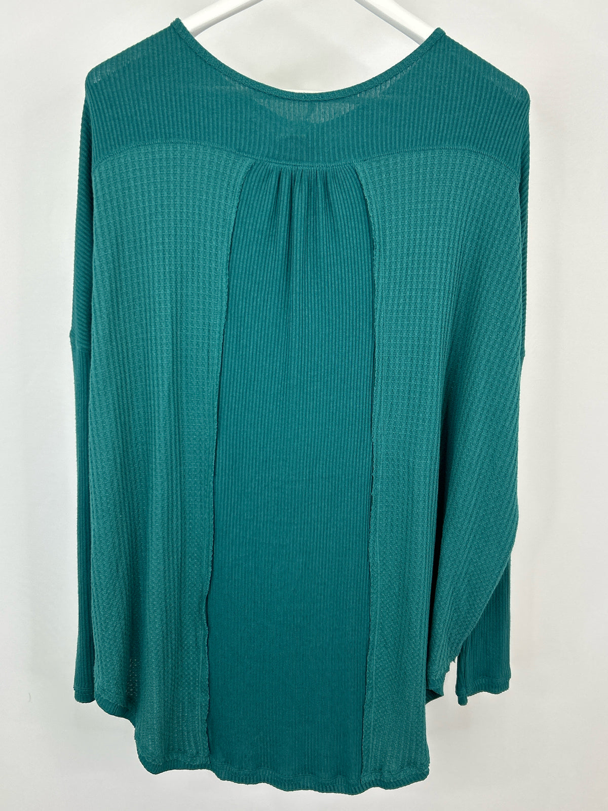 FREE PEOPLE Size L Teal Women Tunic