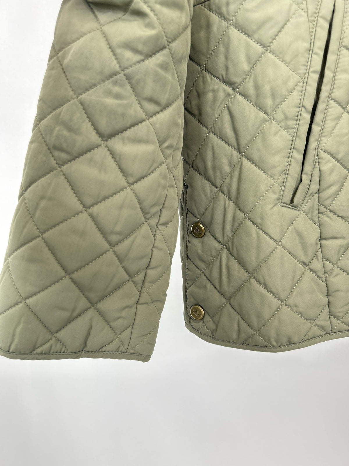 Lauren Ralph Lauren Size XL OLIVE GREEN Women Jacket