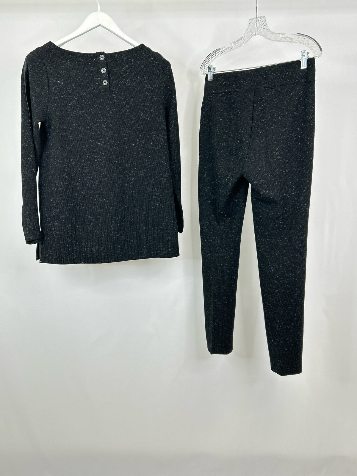SOFT SURROUNDINGS Size S Black Women 2-Piece w/pants