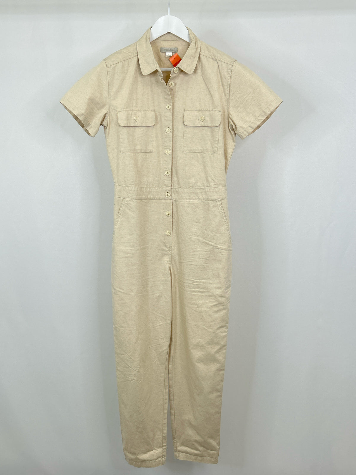 OUTERKNOWN Size S Cream Women Jumpsuit
