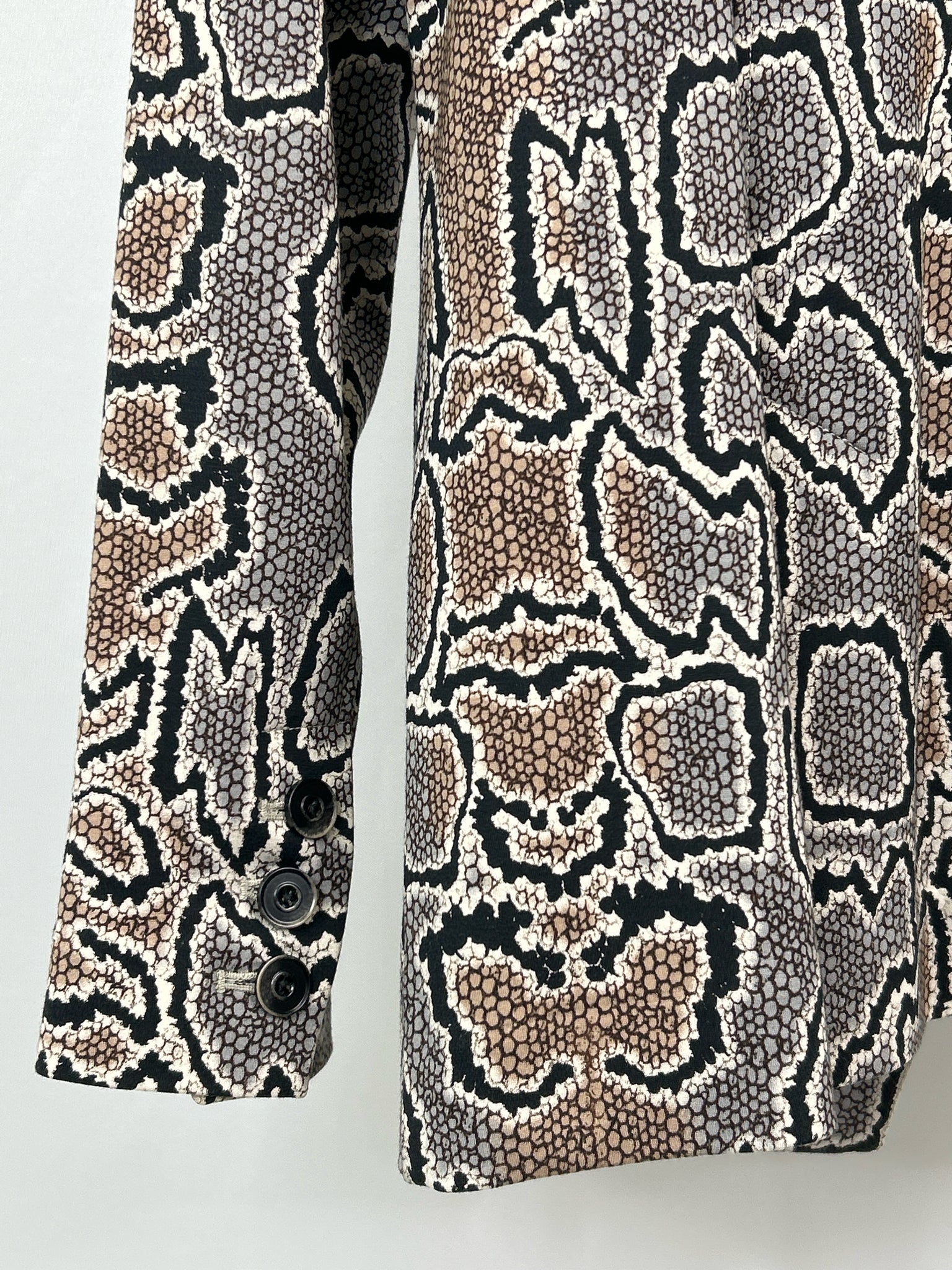 CABI Size 8 SNAKE PRINT Women Blazer