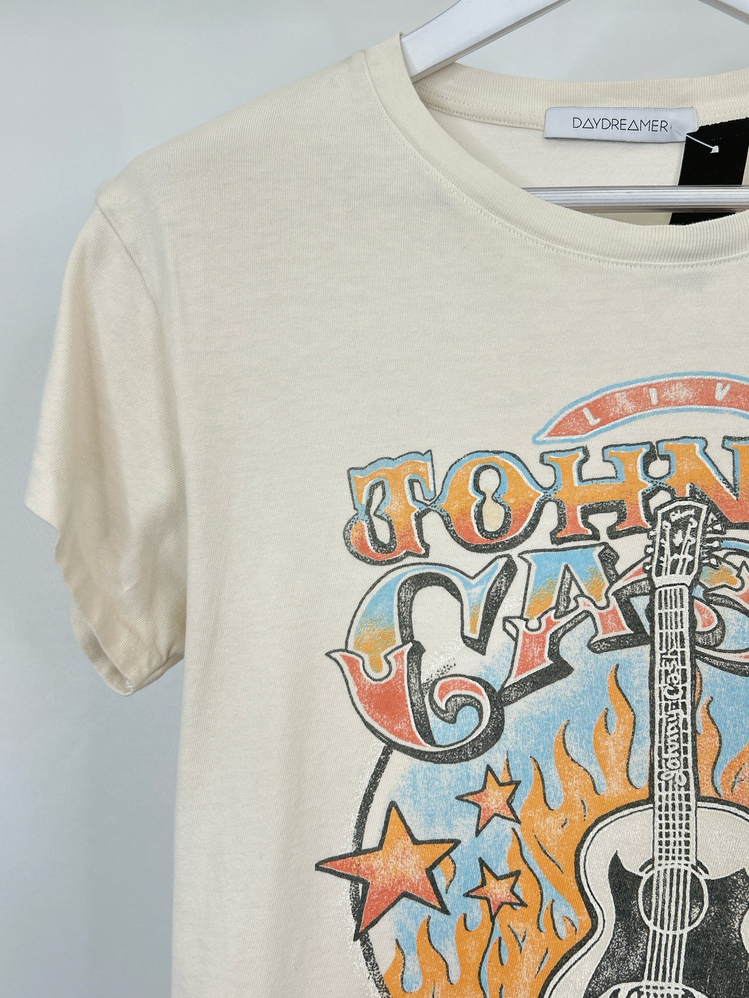 DAYDREAMER Size S Cream Women T-shirt