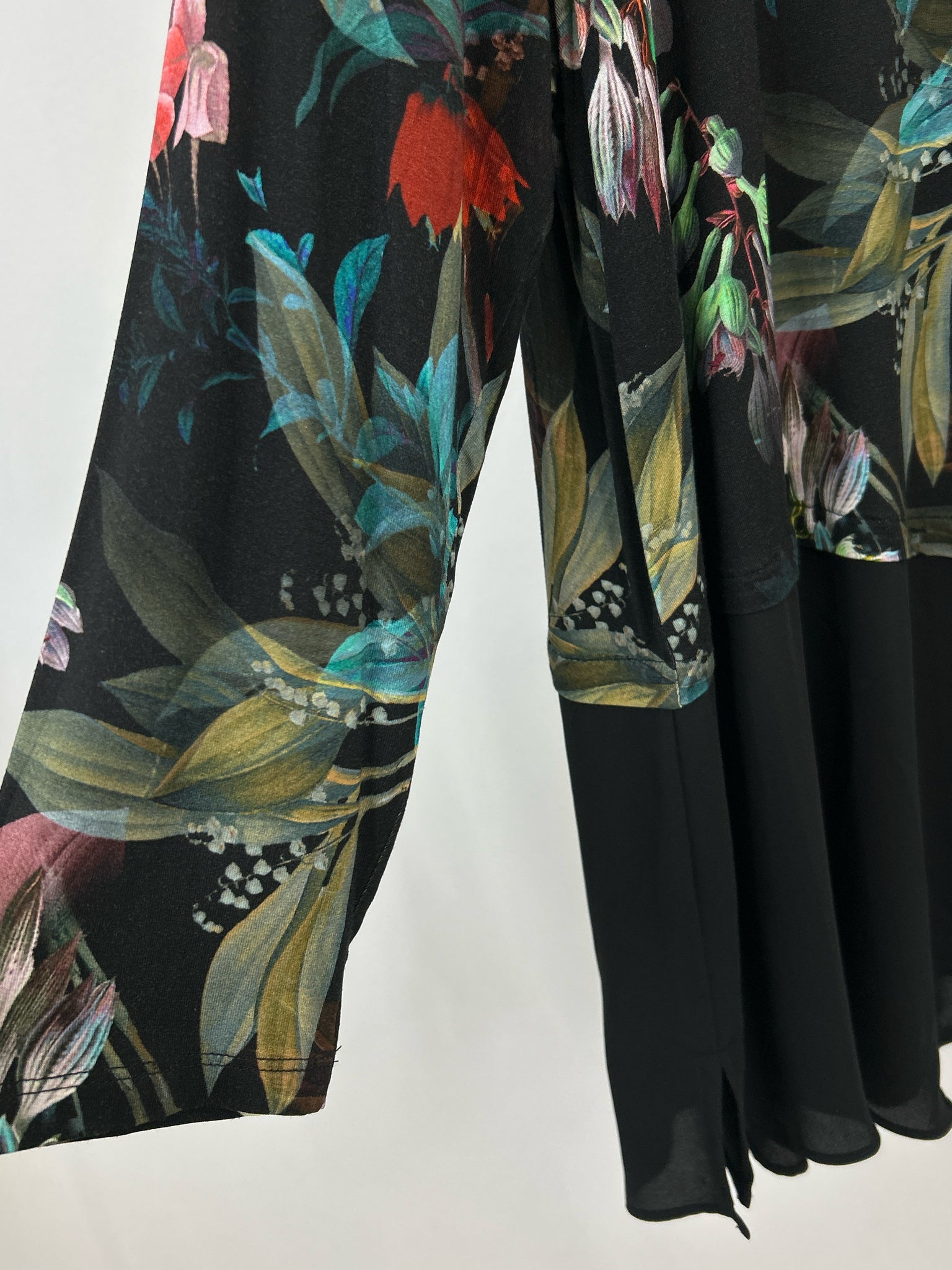 KAREN KANE NWT Size 3X Black Print Women Tunic