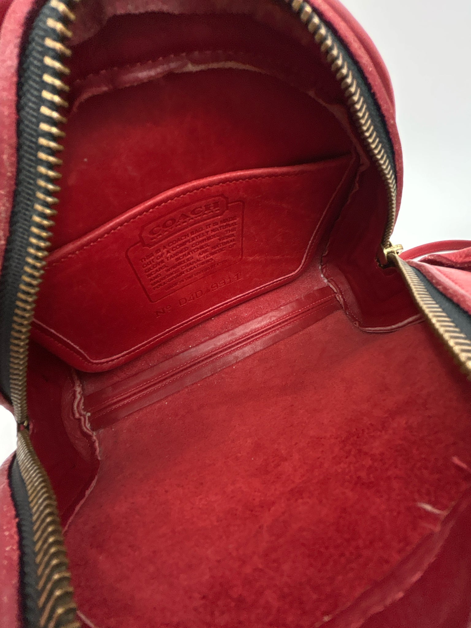 COACH Vintage Red Women Purse