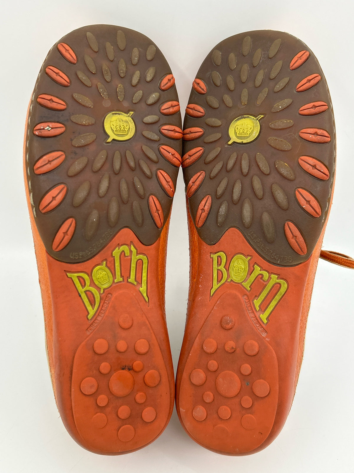 BORN Size 8 Orange Women Sneakers