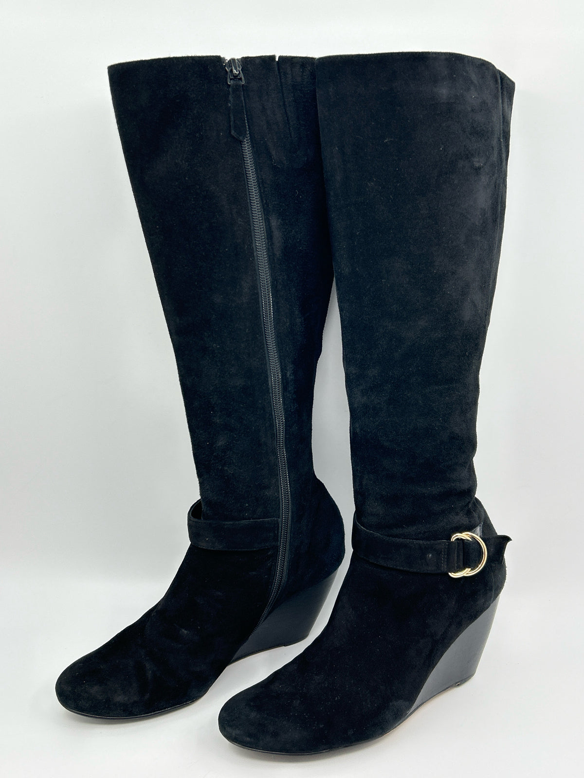 COLE HAAN Size 9B Black Women Boots