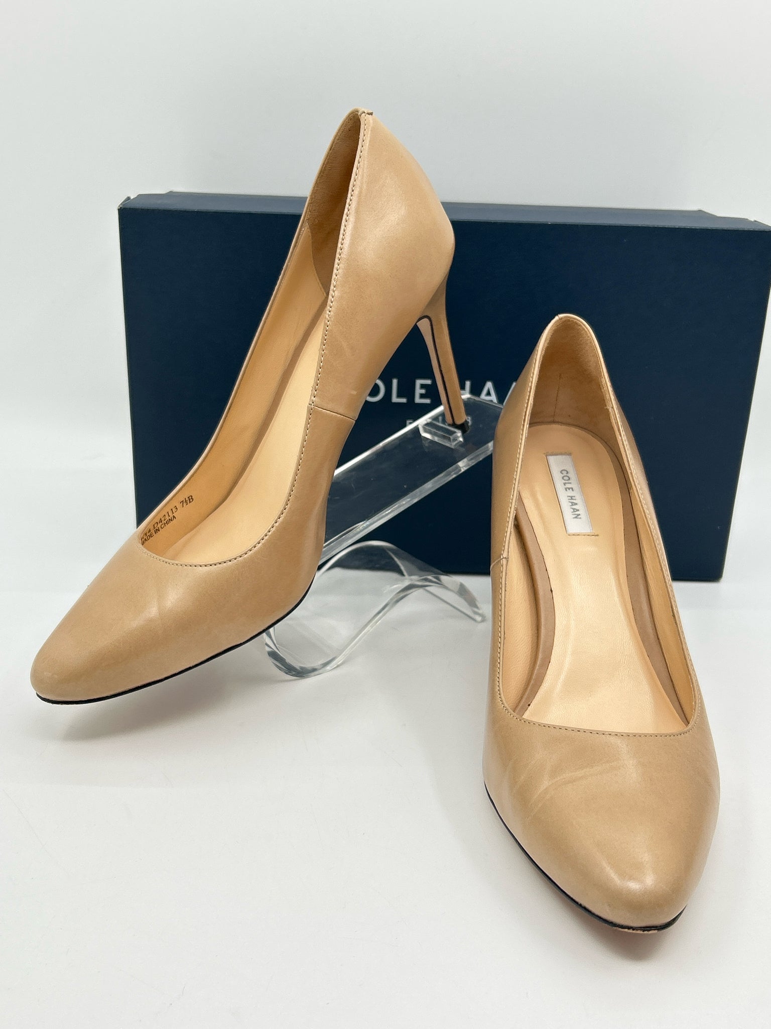 COLE HAAN Size 7B Maple Women Pumps