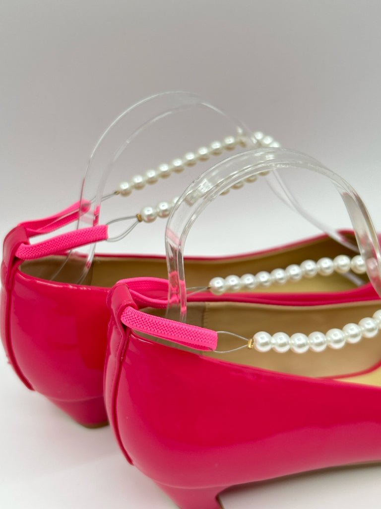 C.Paravano Size 42 Hot Pink Women's Flats NIB