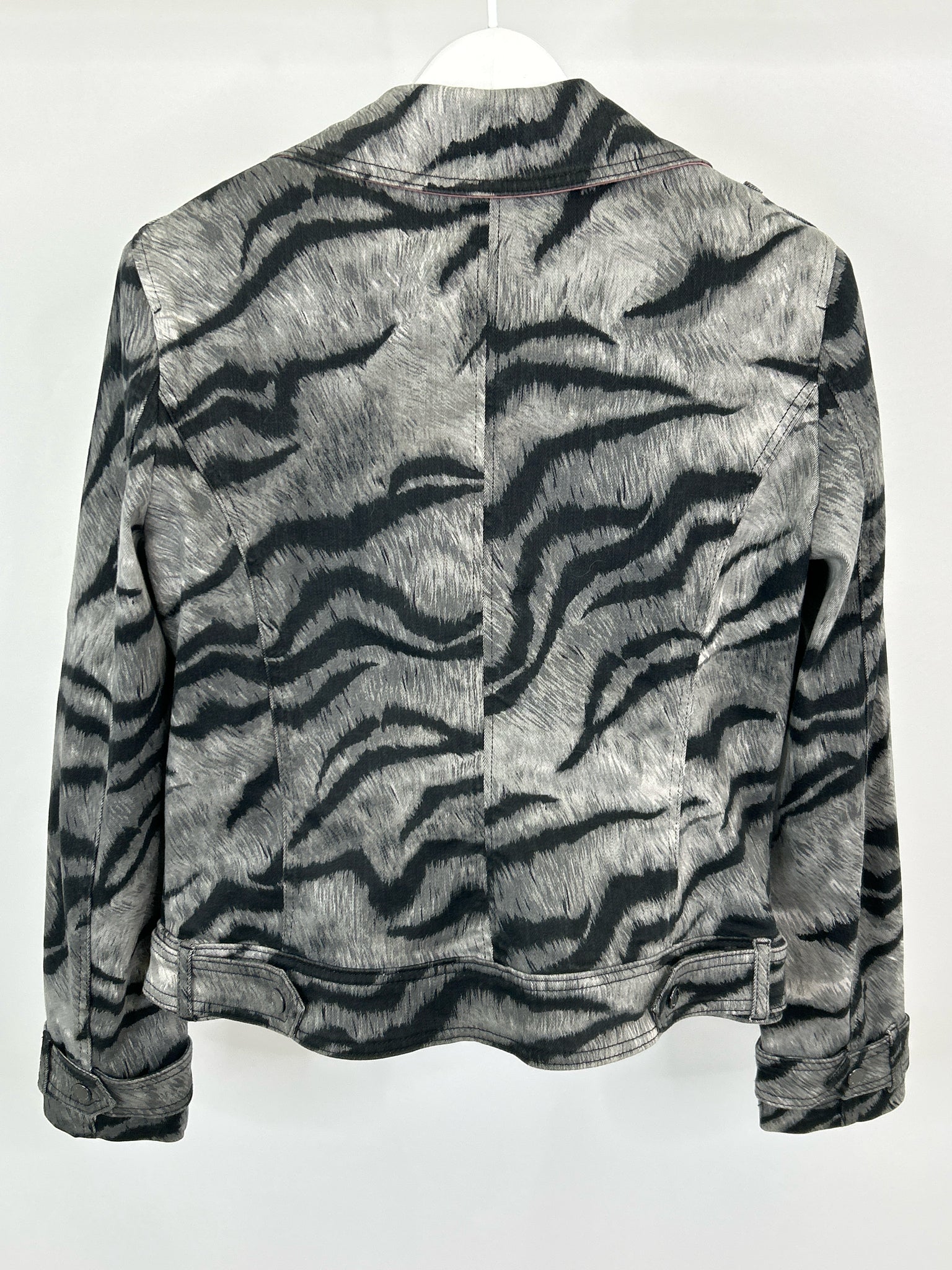 White House Black Market Size 12 black and grey Women Jacket