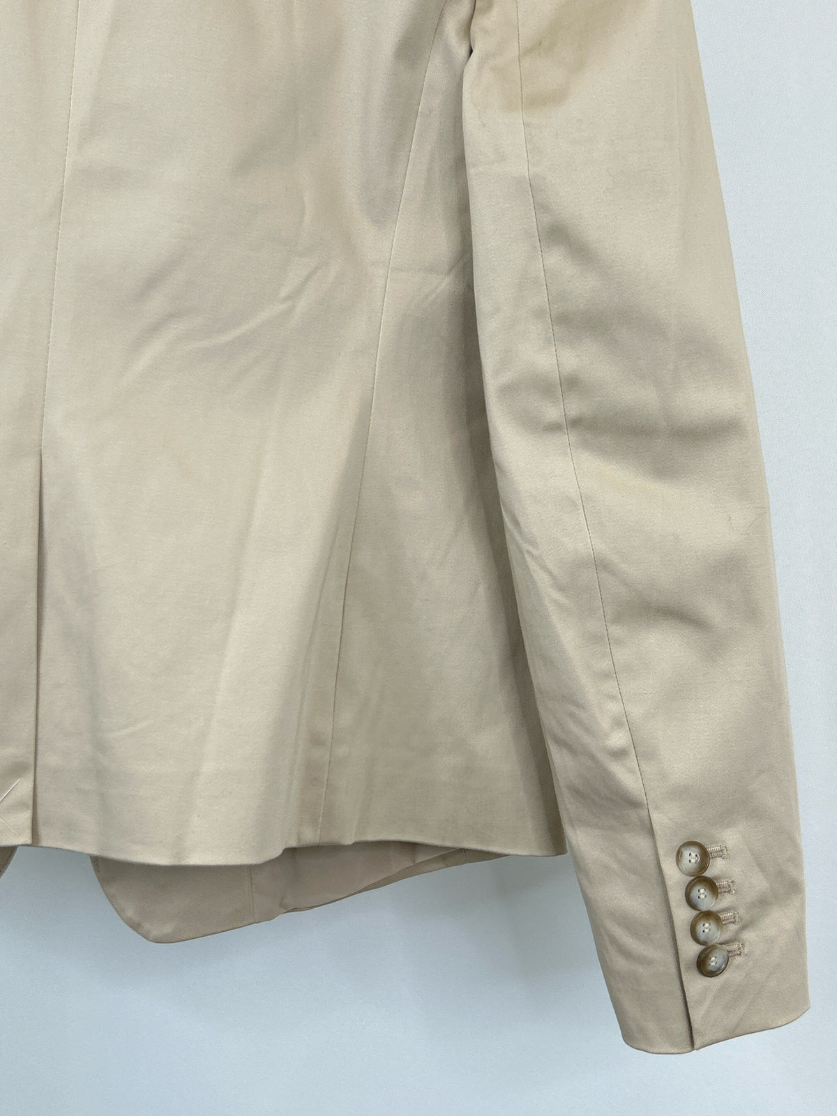 ANN TAYLOR Size 8 Beige Women Blazer
