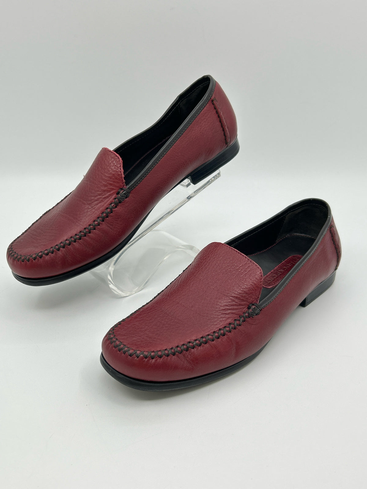 ROCKPORT Size 8.5M Burgundy Women Loafer