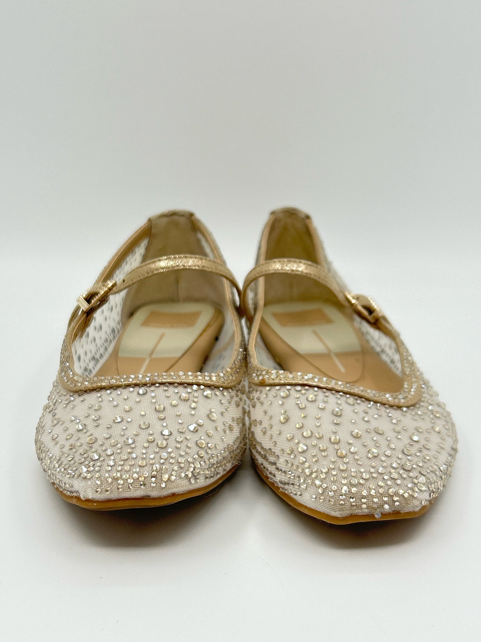 DOLCE VITA Size 7 Gold Women Flats