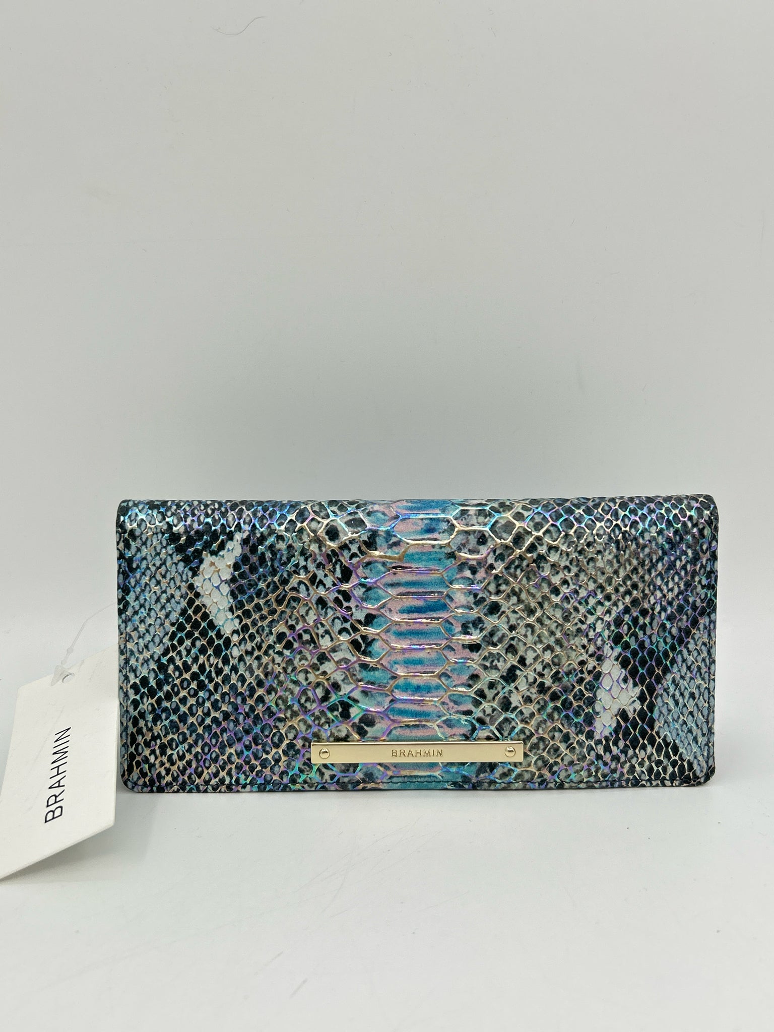 BRAHMIN NWT Blue Print Women Wallet