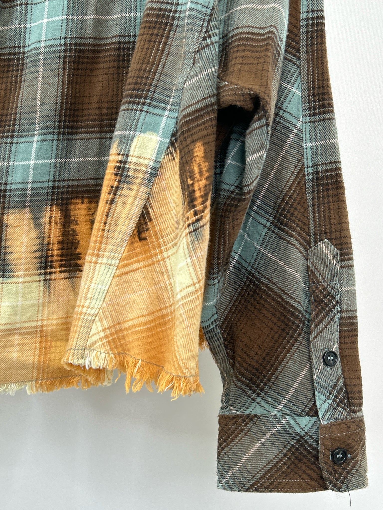 Oli & Hali Size M TEAL PLAID Women Shirt