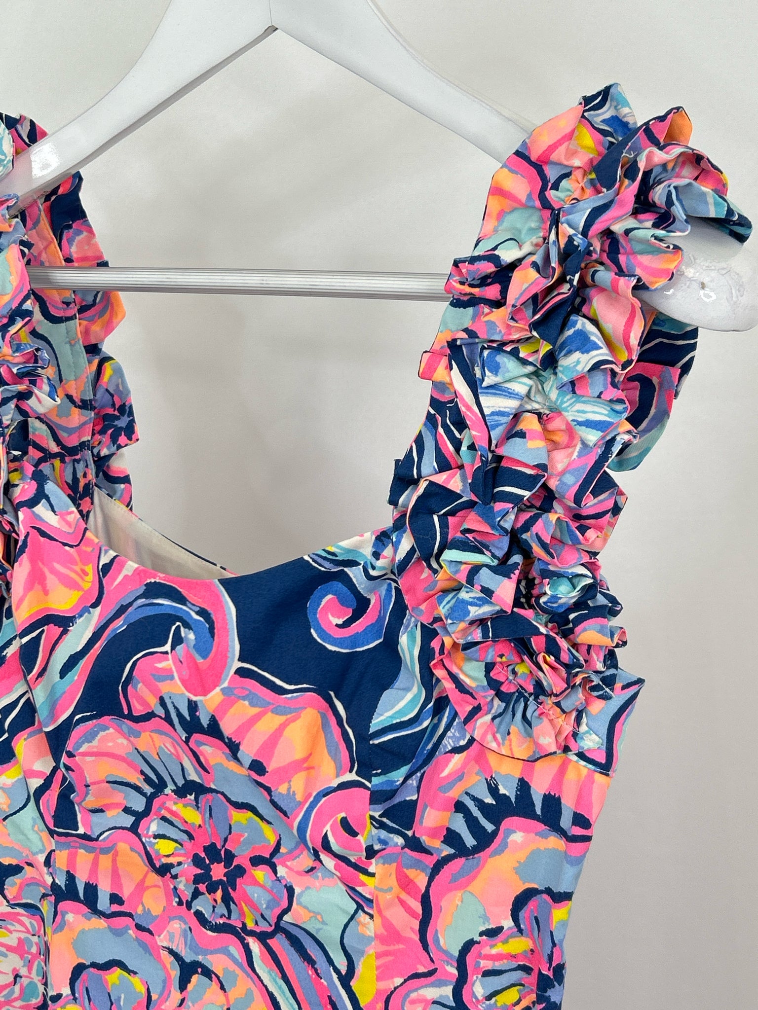 LILLY PULITZER Size S BLUE AND PINK Women Dress