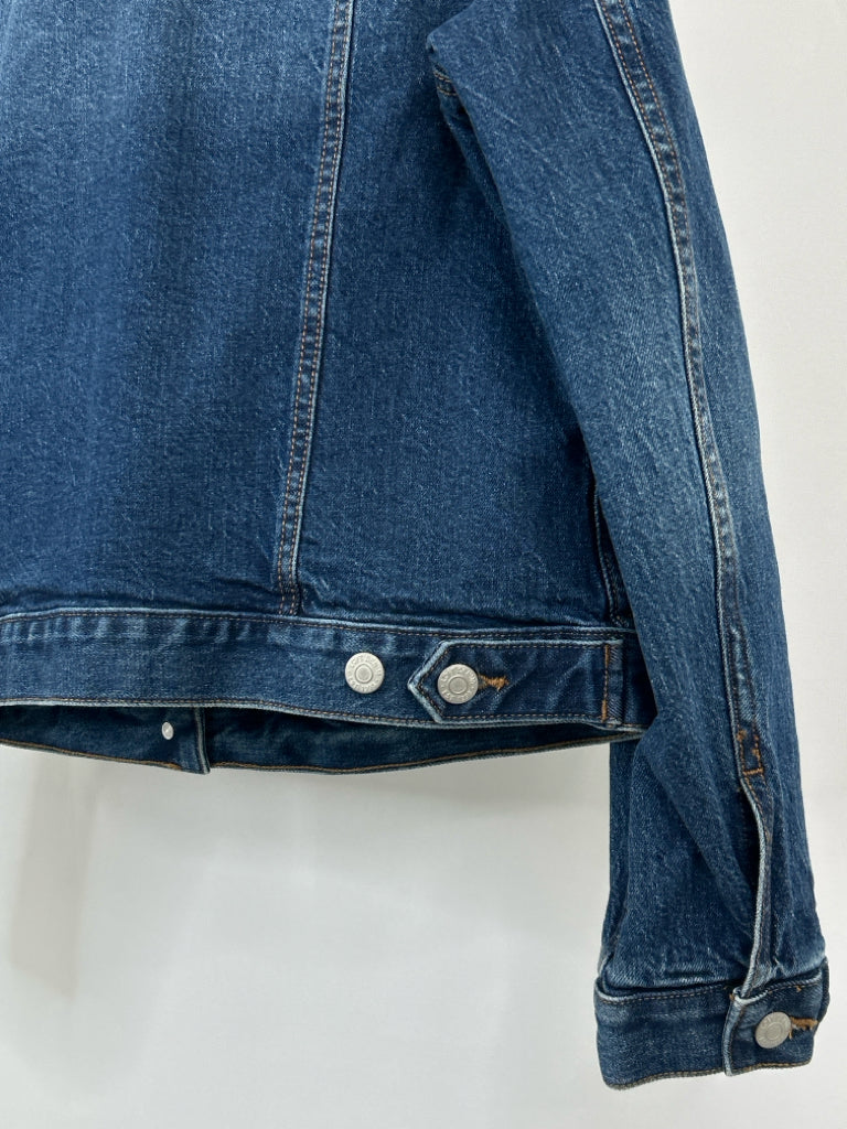 LOFT Size L Blue Denim Women's Jacket NWT