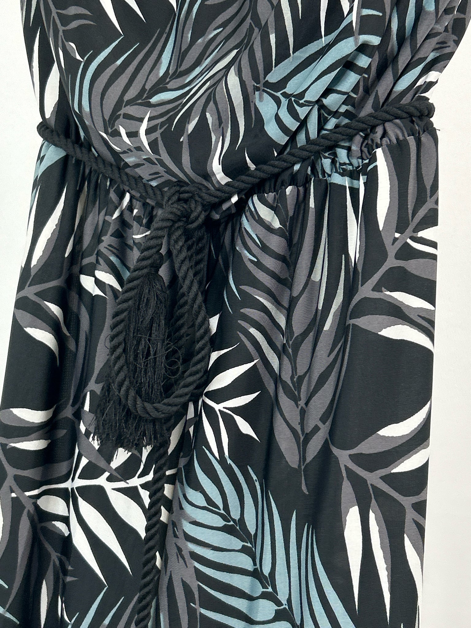 SANDIVA Size S Grey & Black Women Jumpsuit