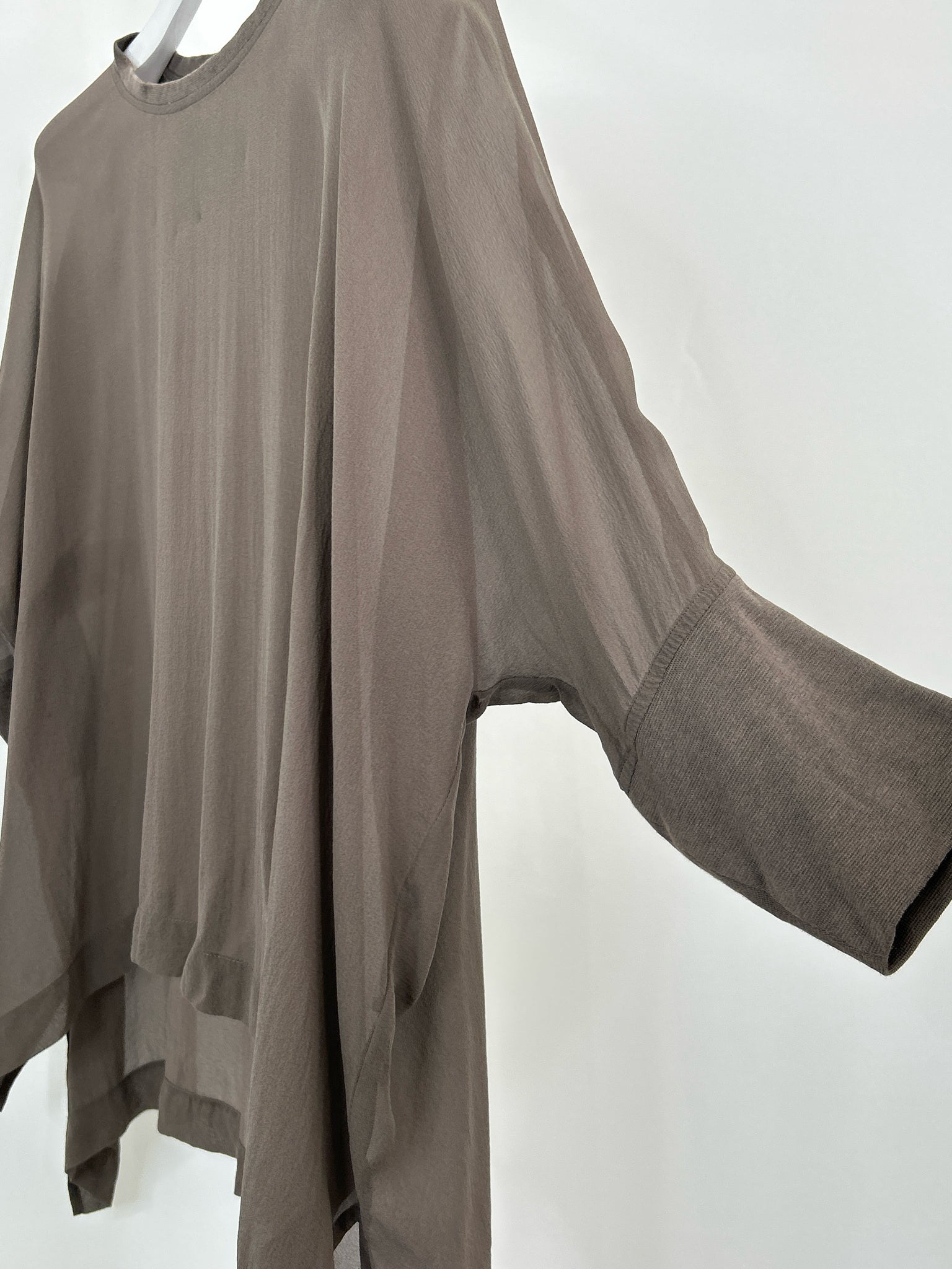 EILEEN FISHER Size XS Brown Women Top