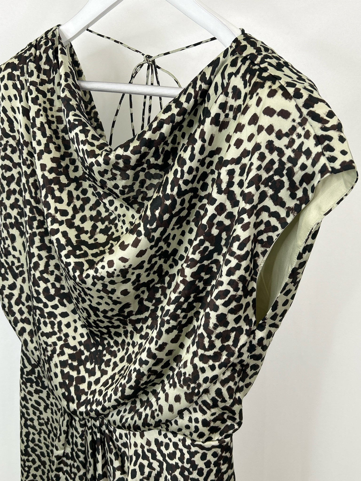 VINCE CAMUTO Size 10 black and brown Women Dress